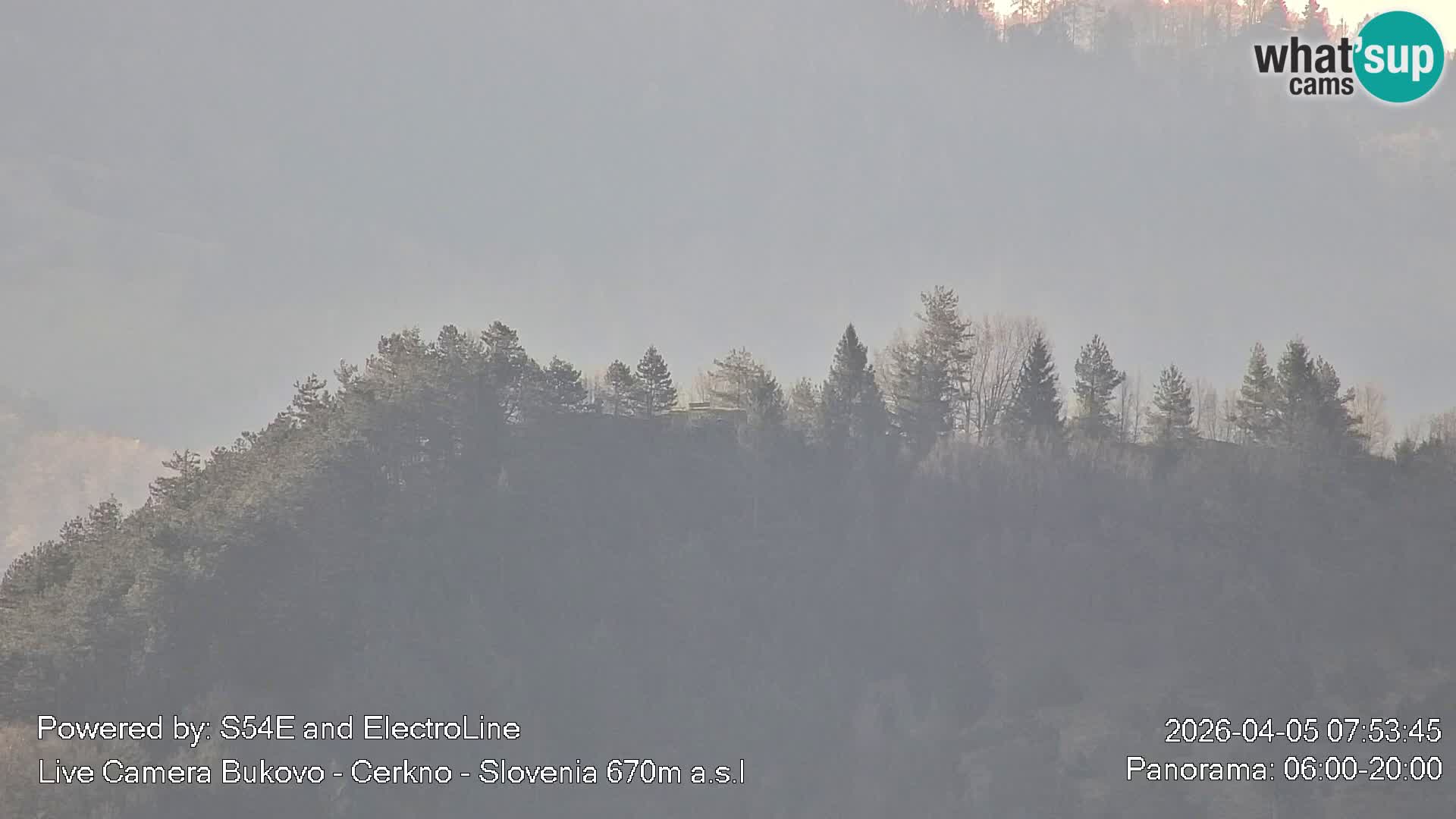Web kamera Bukovo – Baška grapa | Cerkno | Slovenija