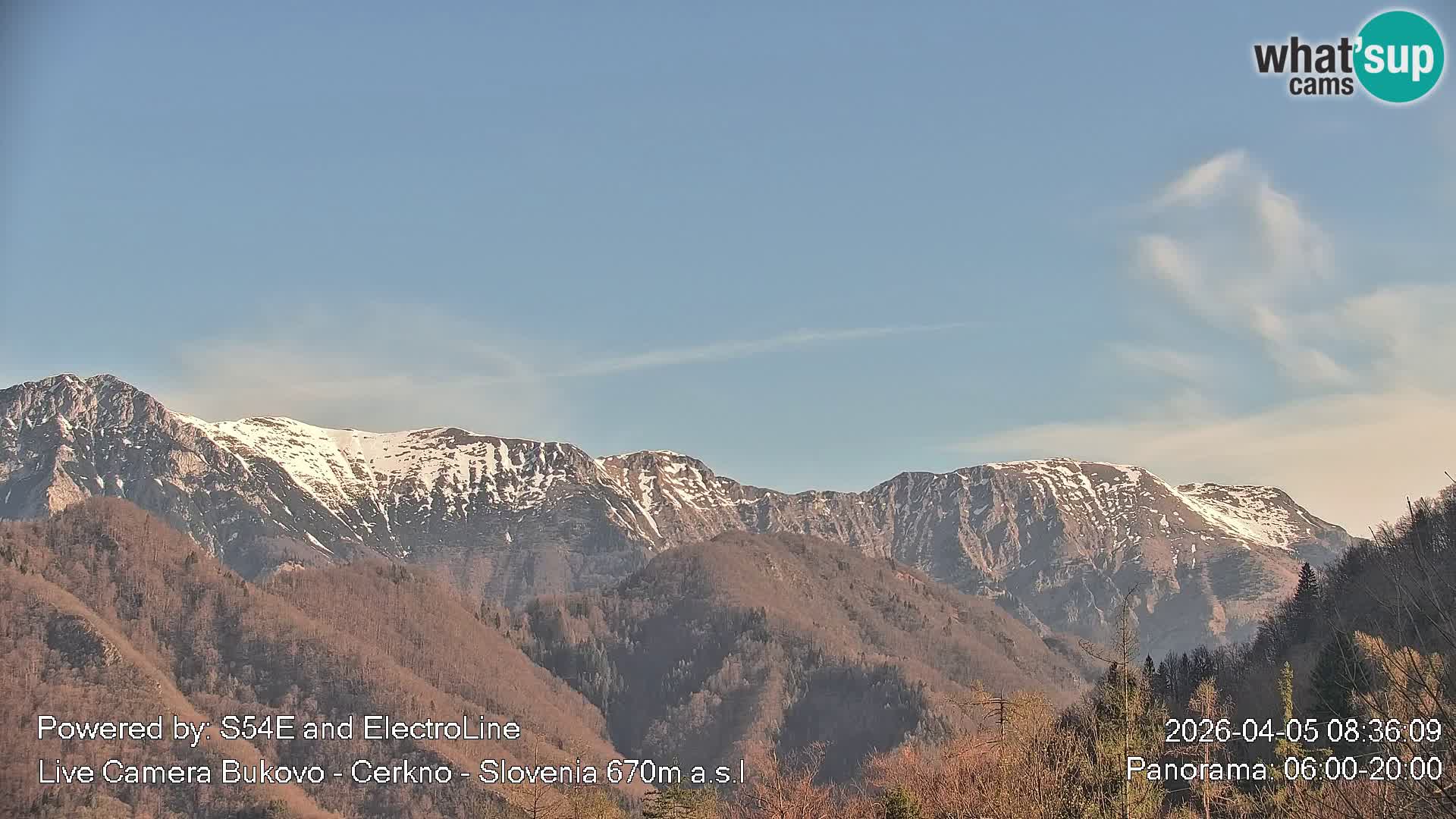 Webcam Bukovo – Baška grapa | Cerkno | Slovenia