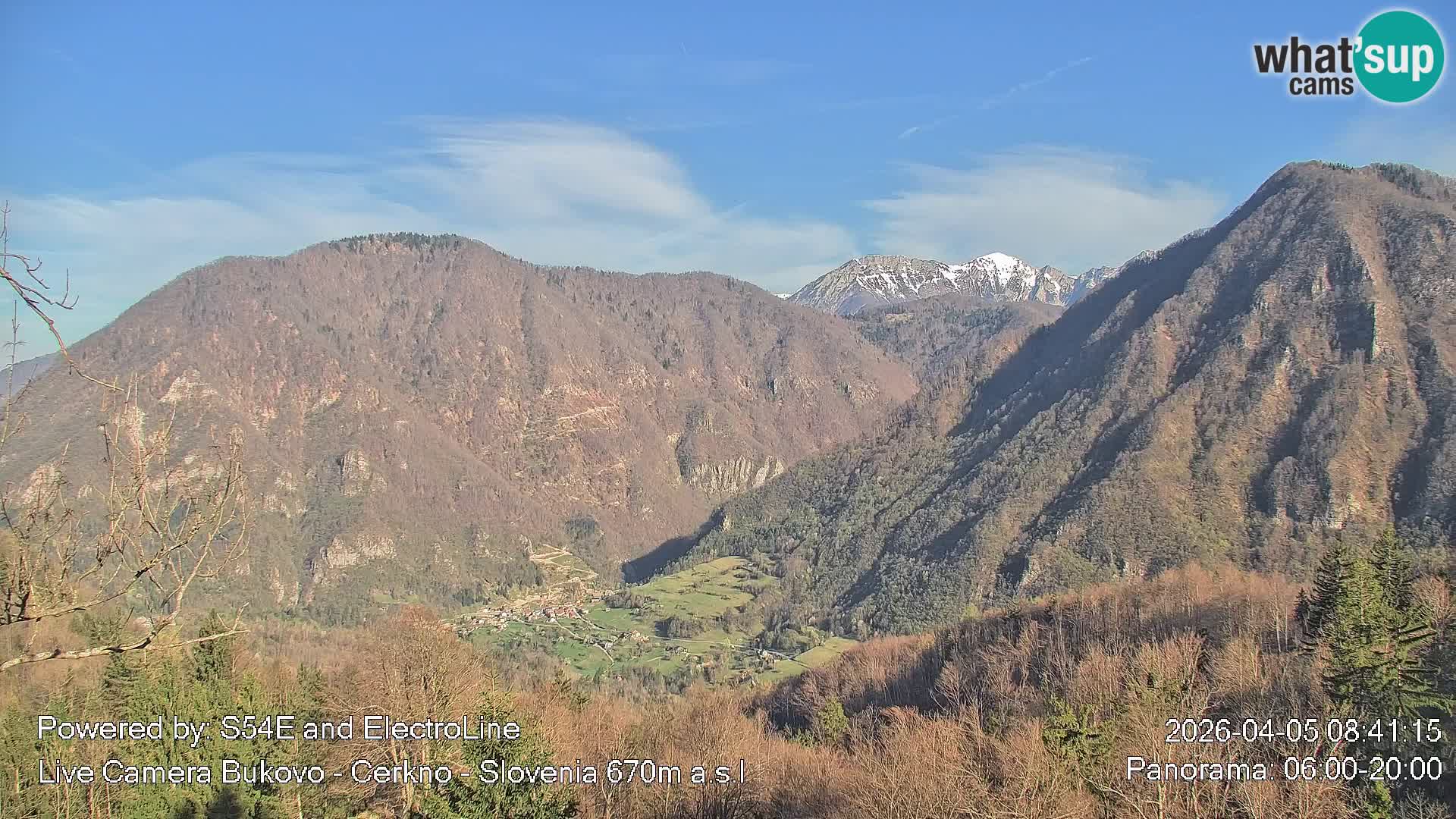 Bukovo Webcam – Baška grapa | Cerkno | Slowenien