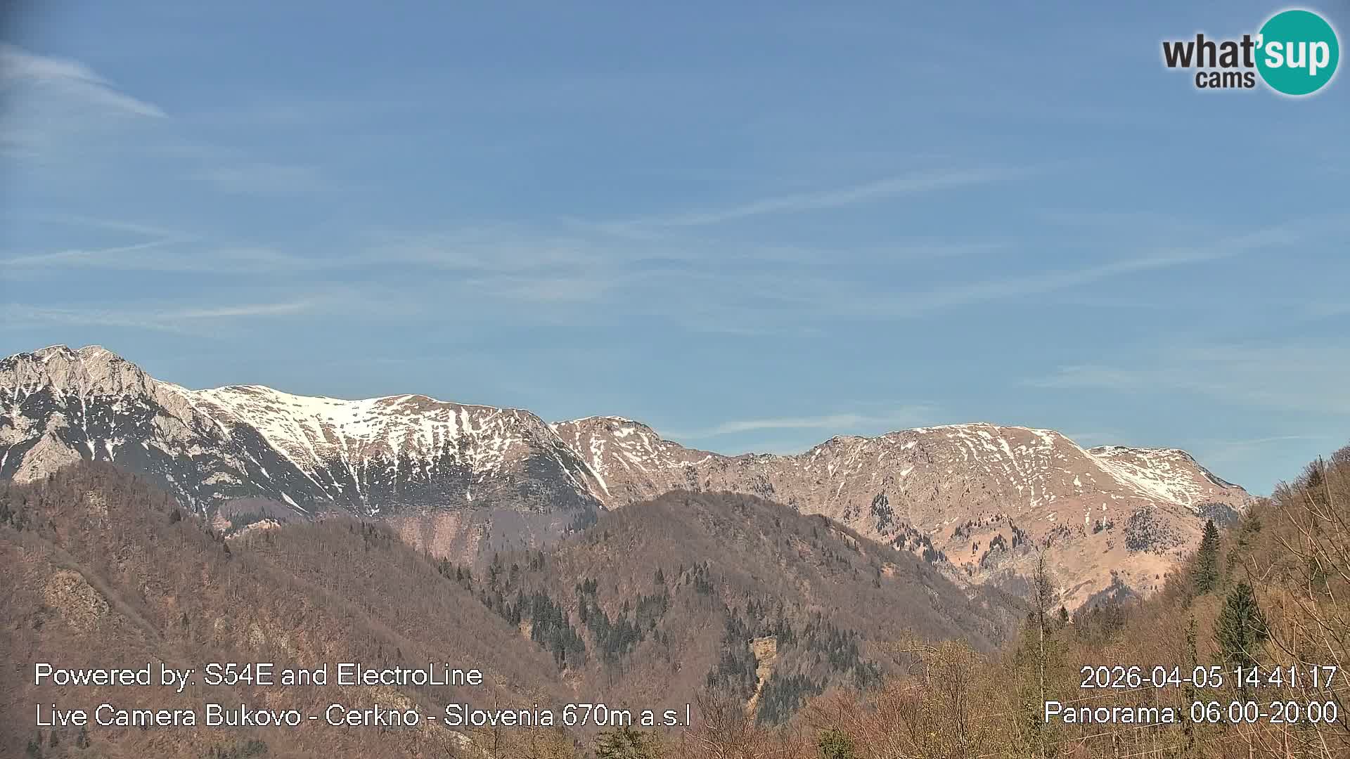 Webcam en vivo Bukovo – Baška grapa | Cerkno | Eslovenia