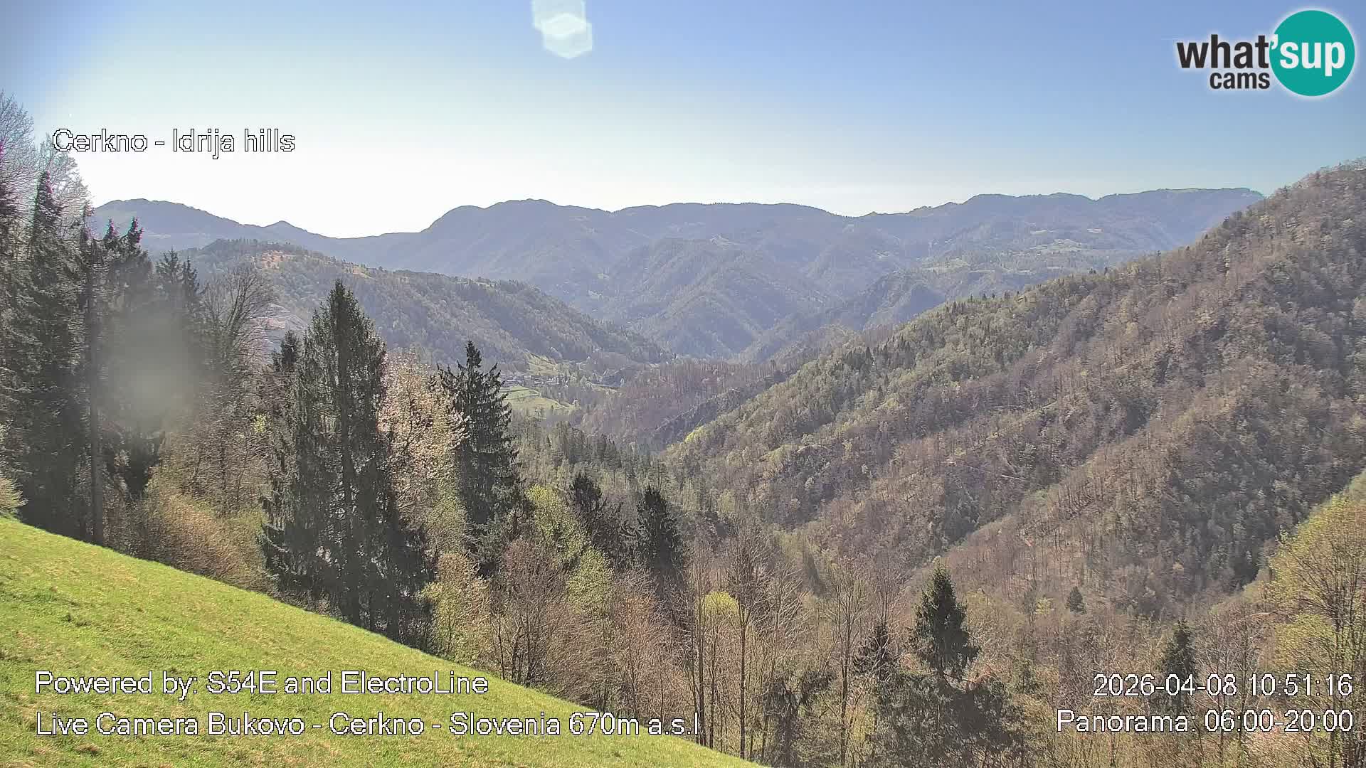 Webcam Bukovo – Baška grapa | Cerkno | Slovenia