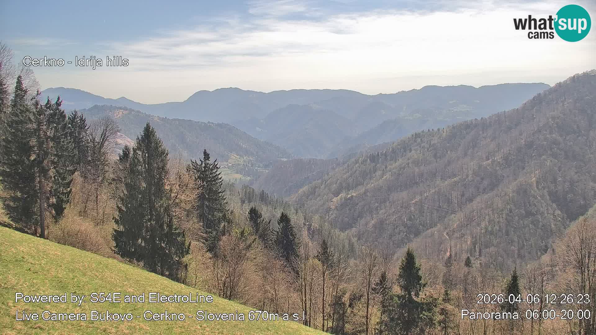 Bukovo Webcam – Baška grapa | Cerkno | Slowenien