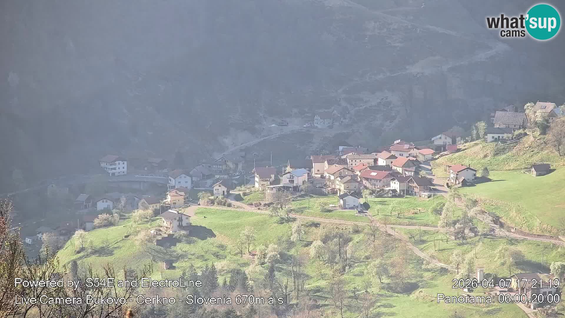 Bukovo Webcam – Baška grapa | Cerkno | Slowenien