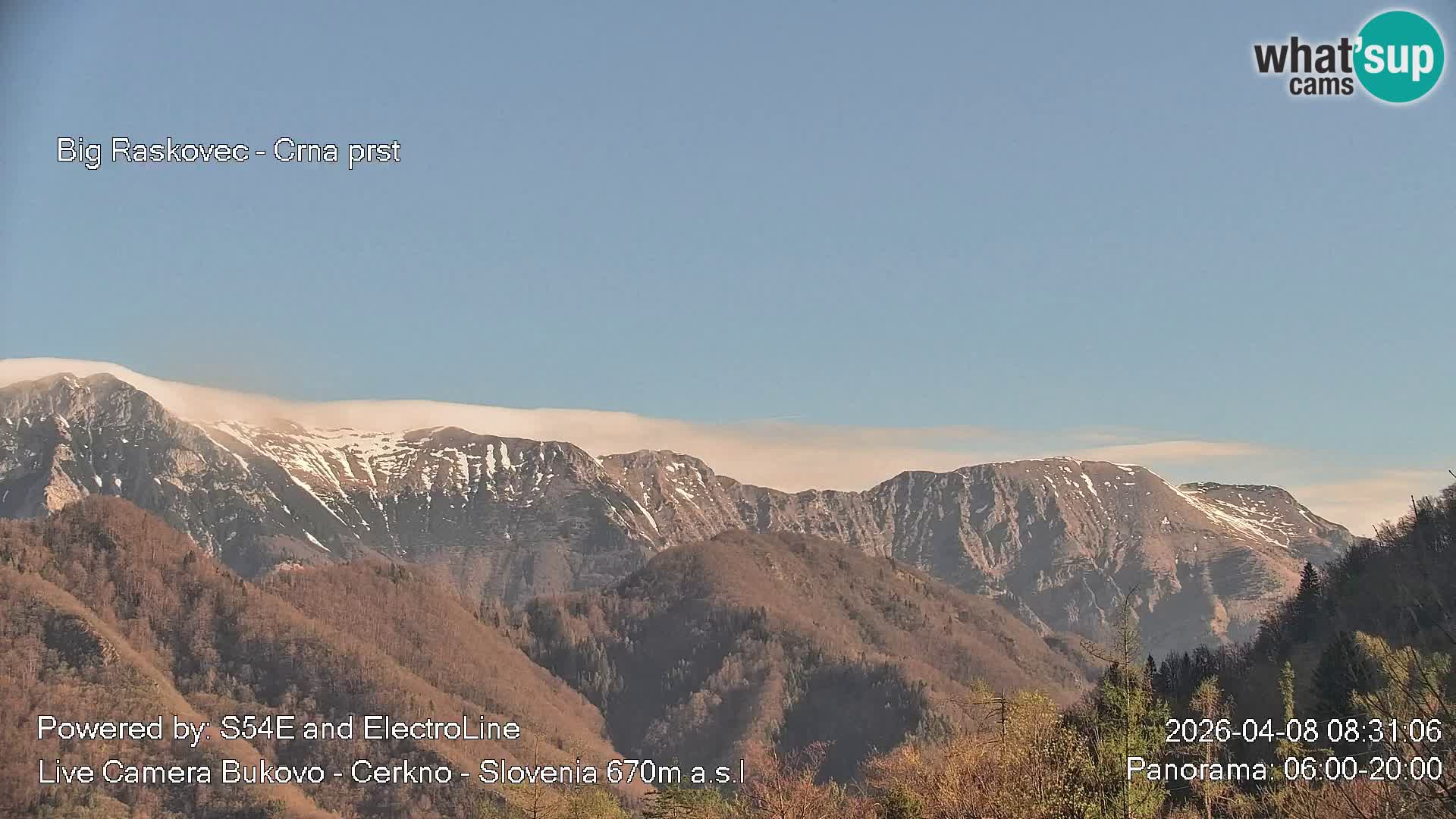 Bukovo Webcam – Baška grapa | Cerkno | Slowenien