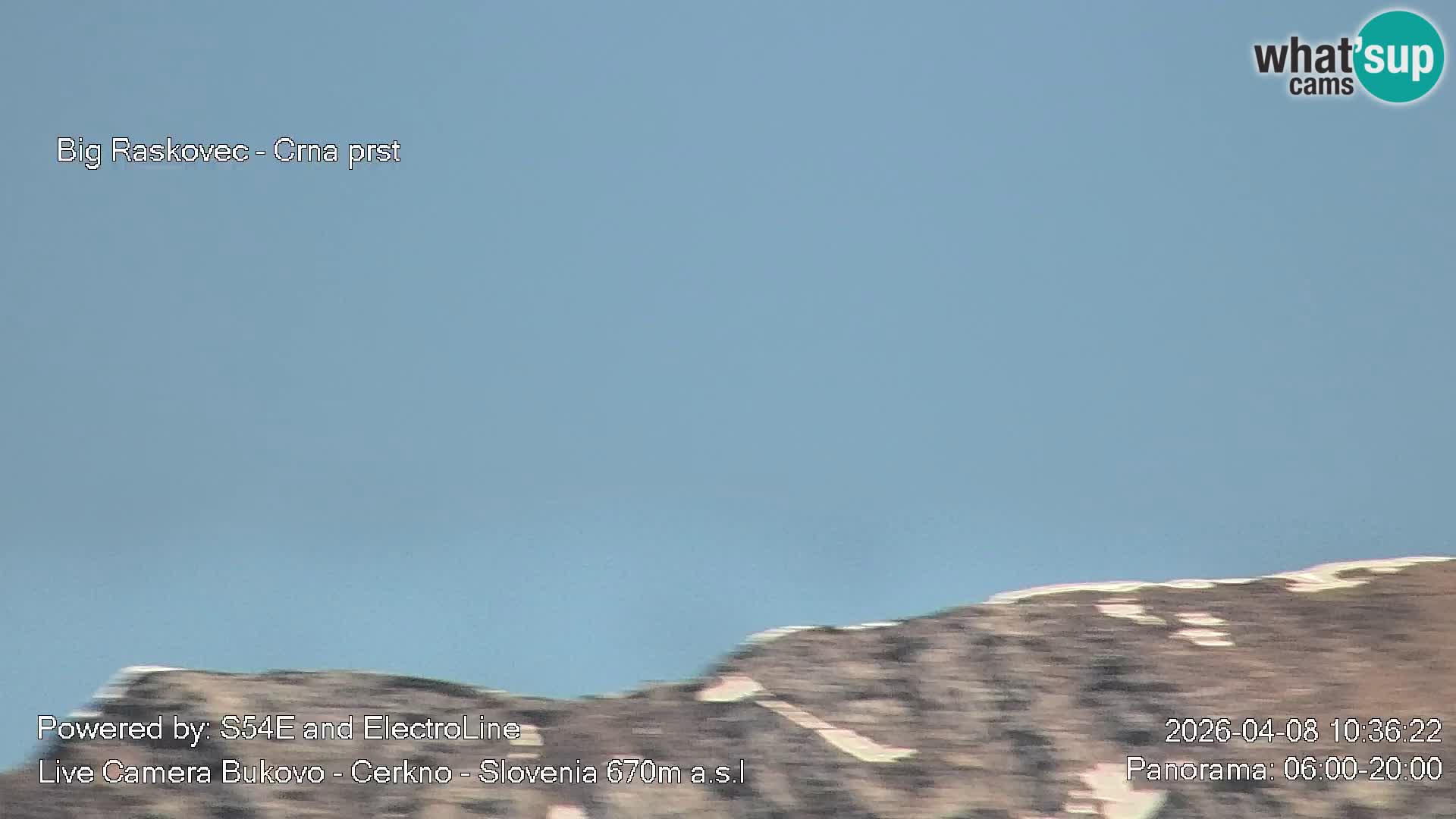 Webcam Bukovo – Baška grapa | Cerkno | Slovénie