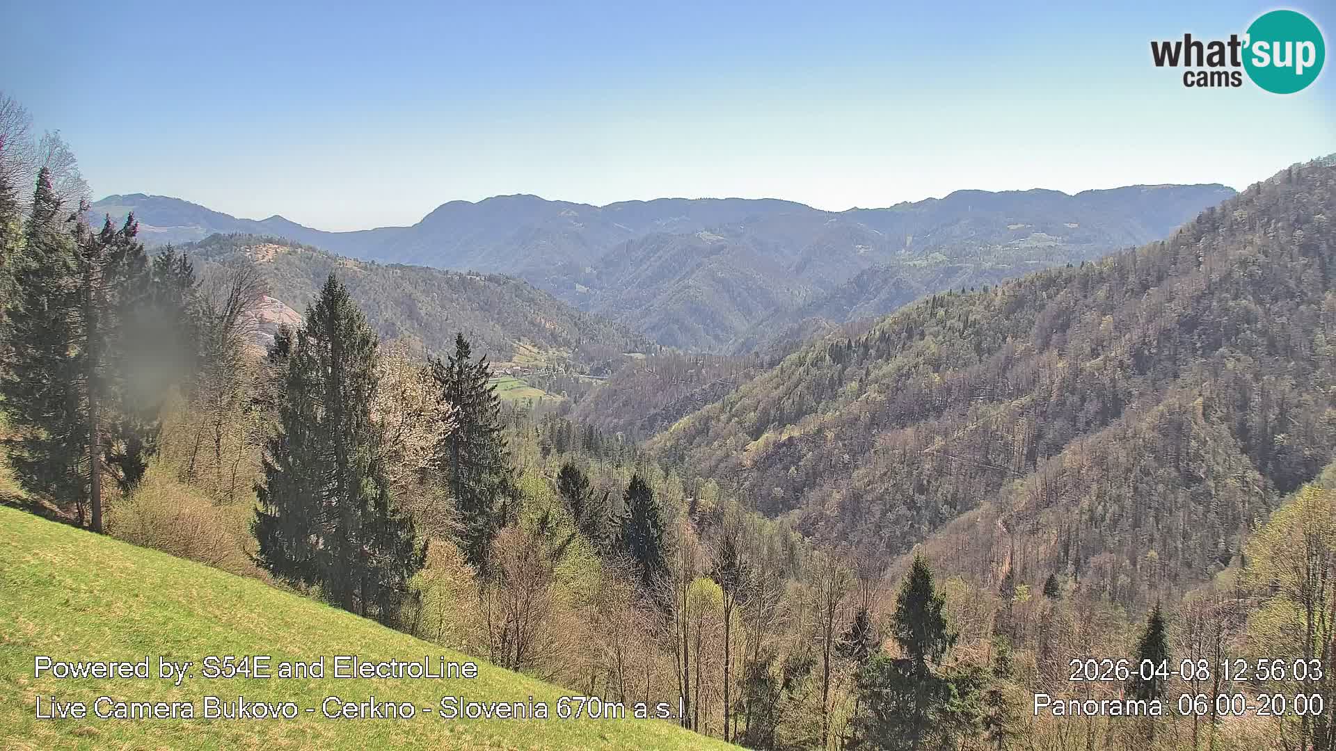 Bukovo Webcam – Baška grapa | Cerkno | Slowenien