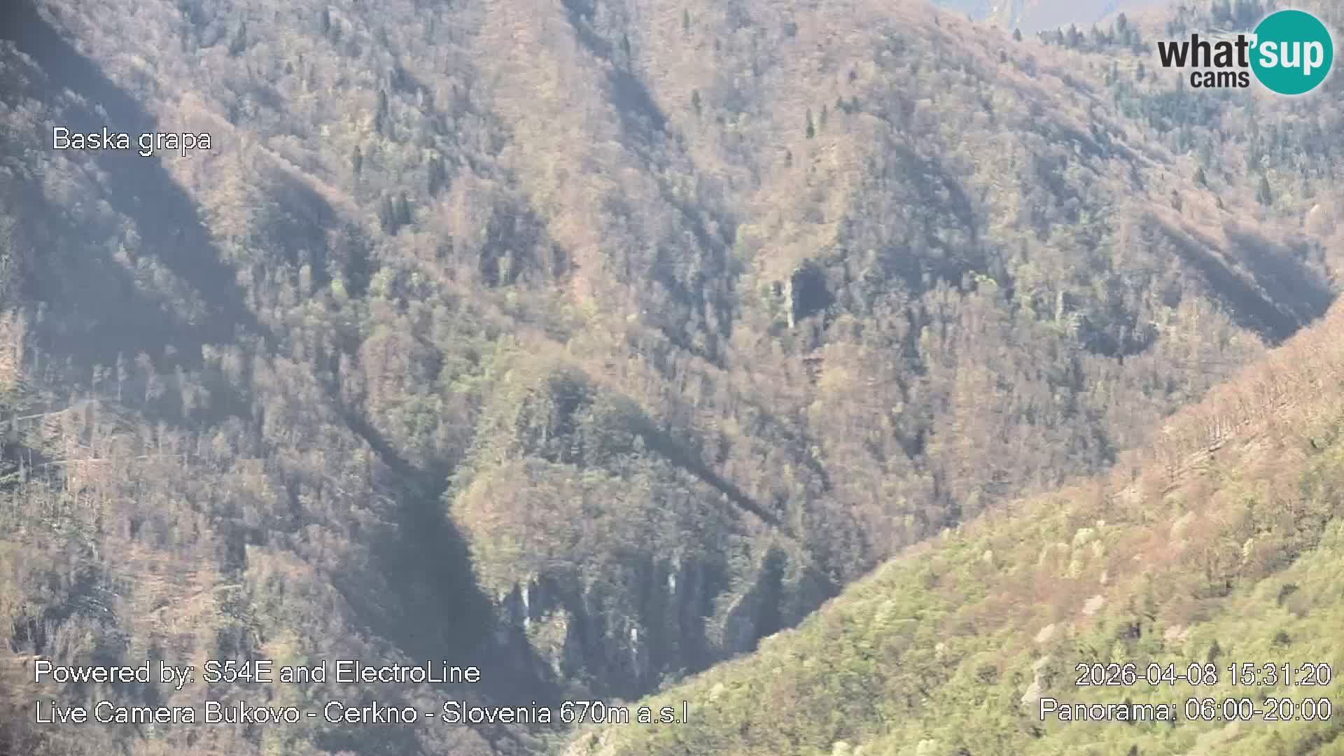 Webcam en vivo Bukovo – Baška grapa | Cerkno | Eslovenia