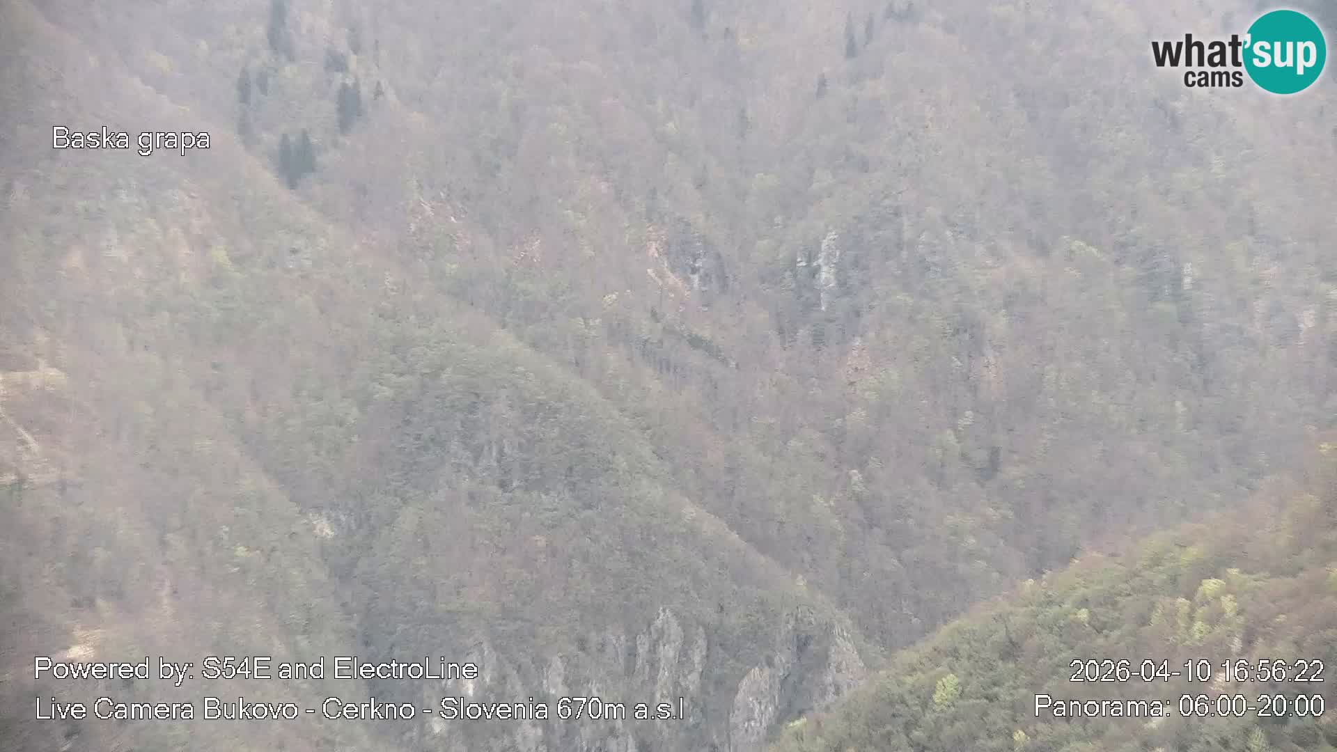 Webcam Bukovo – Baška grapa | Cerkno | Slovenia