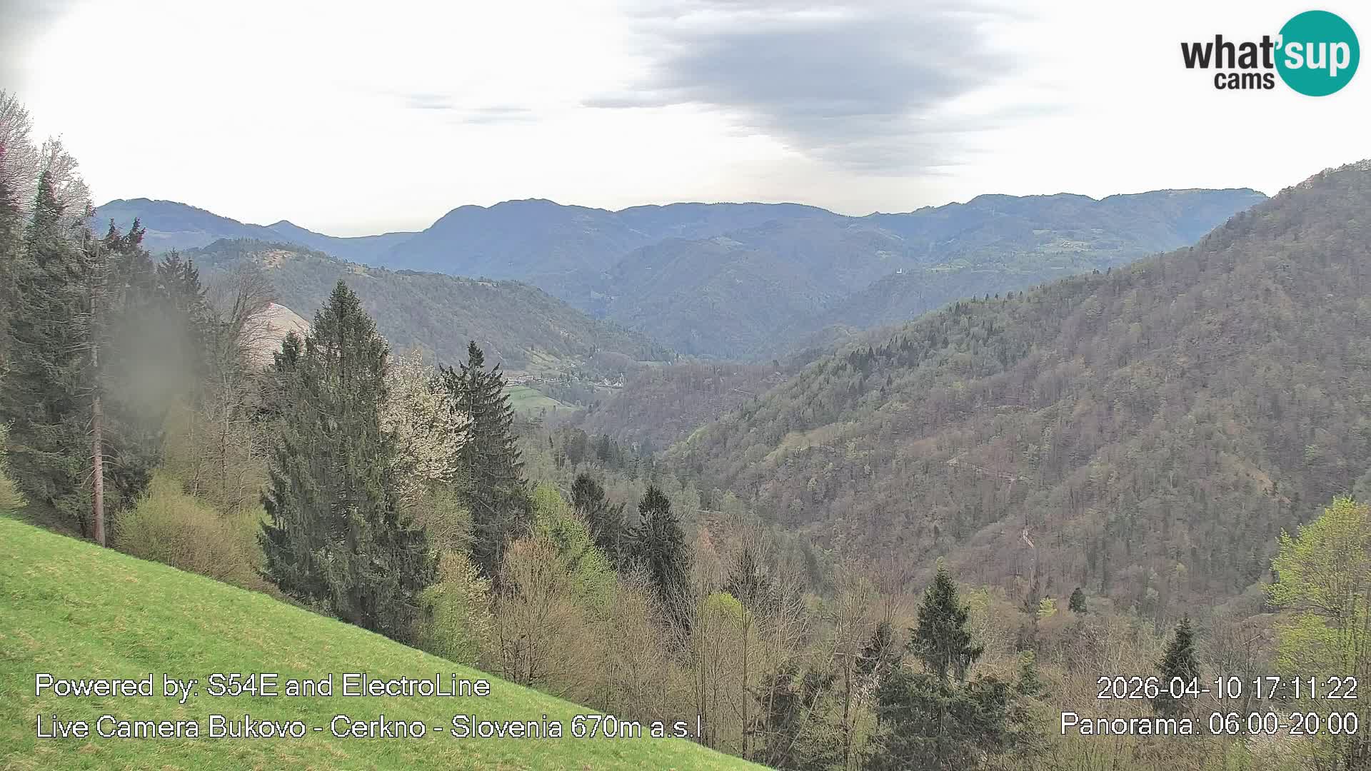 Bukovo Webcam – Baška grapa | Cerkno | Slowenien