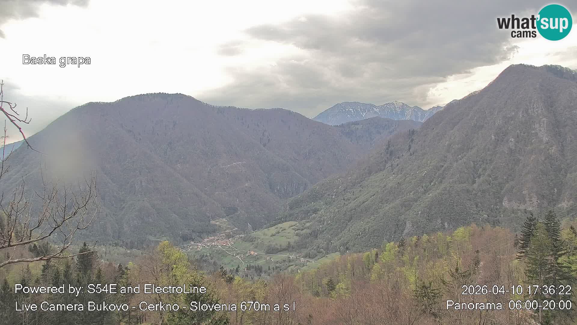 Kamera Bukovo – Baška grapa | Cerkno