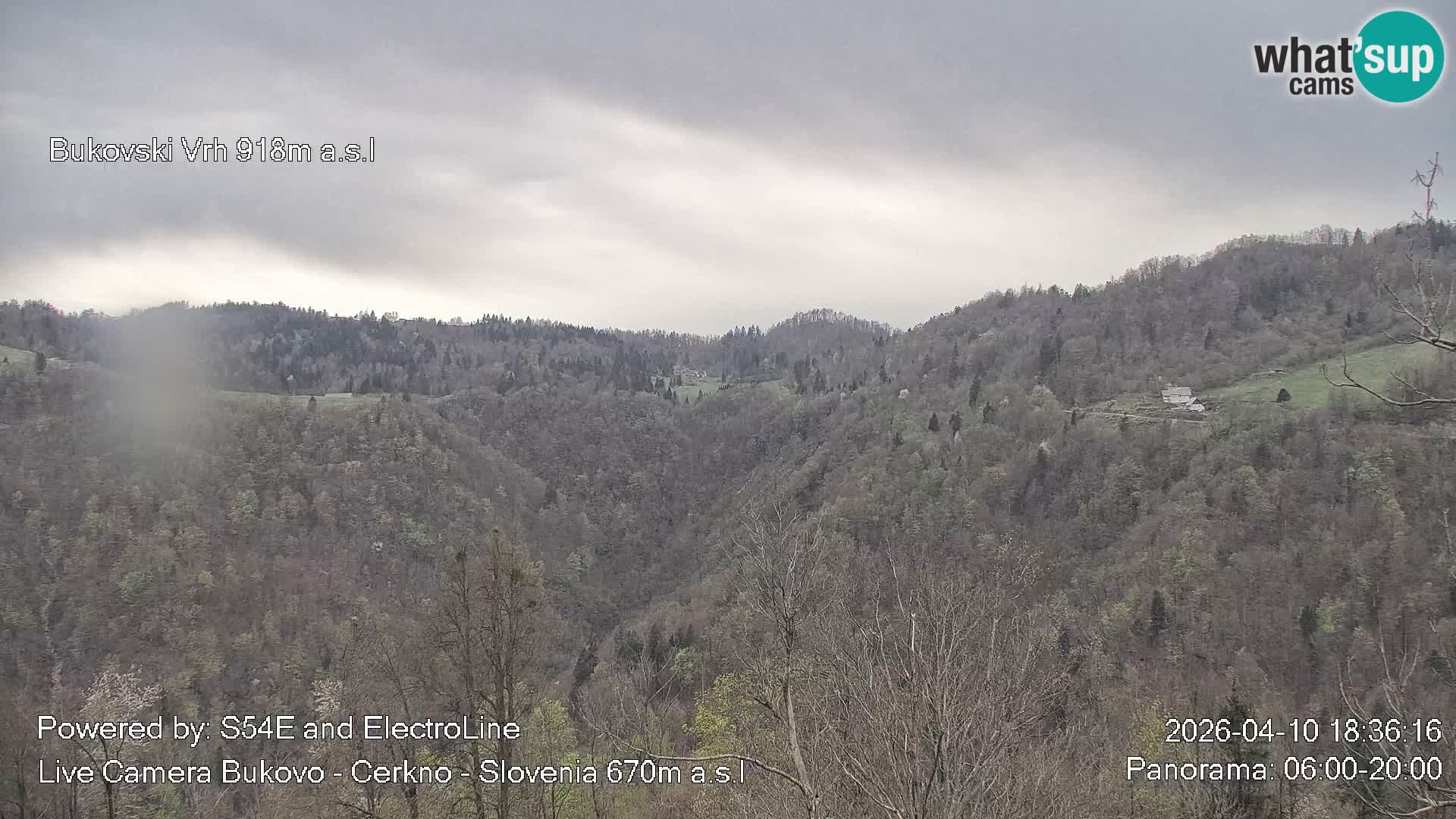 Webcam Bukovo – Baška grapa | Cerkno | Slovenia