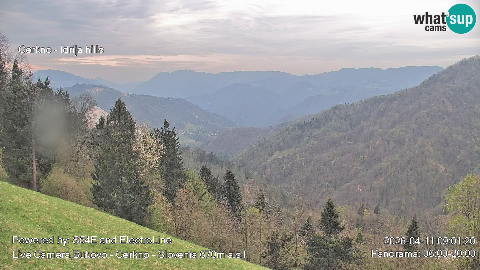 Webcam en vivo Bukovo – Baška grapa | Cerkno | Eslovenia