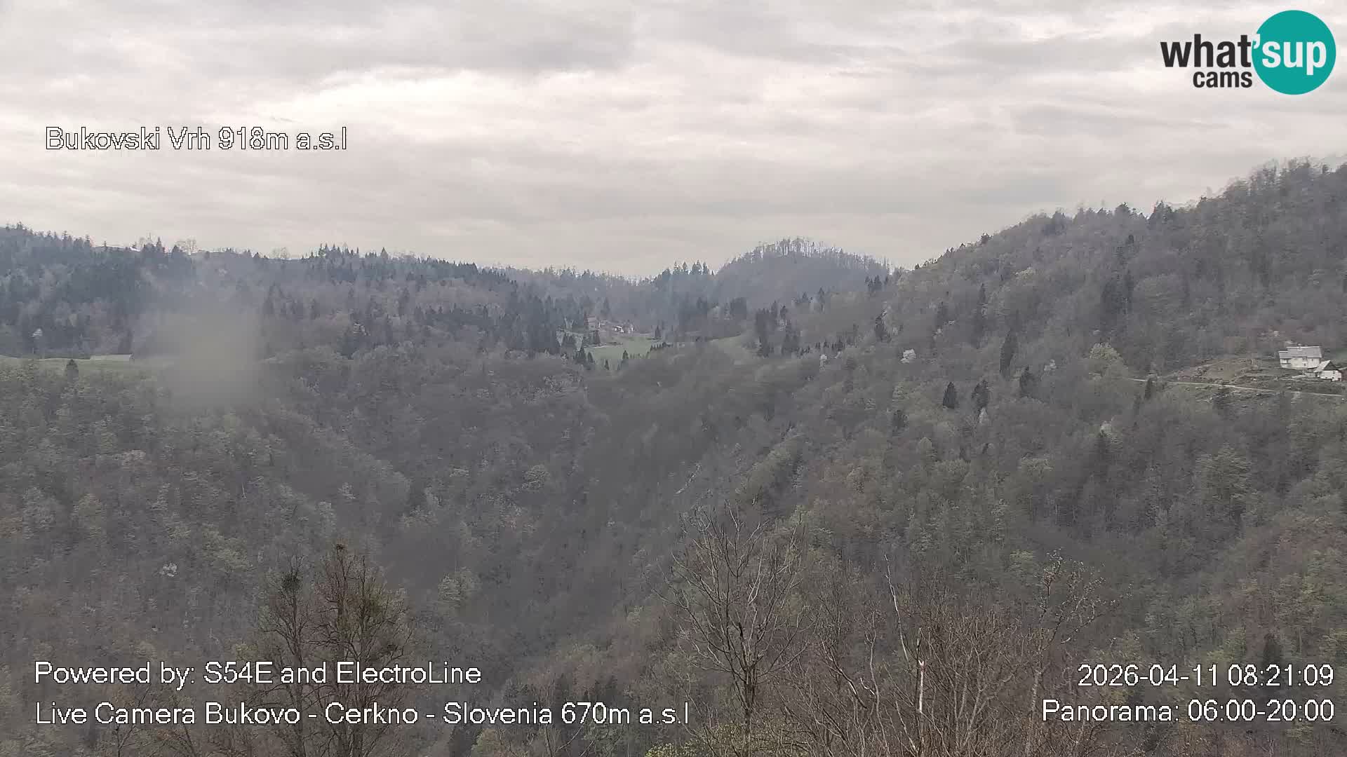 Webcam Bukovo – Baška grapa | Cerkno | Slovenia