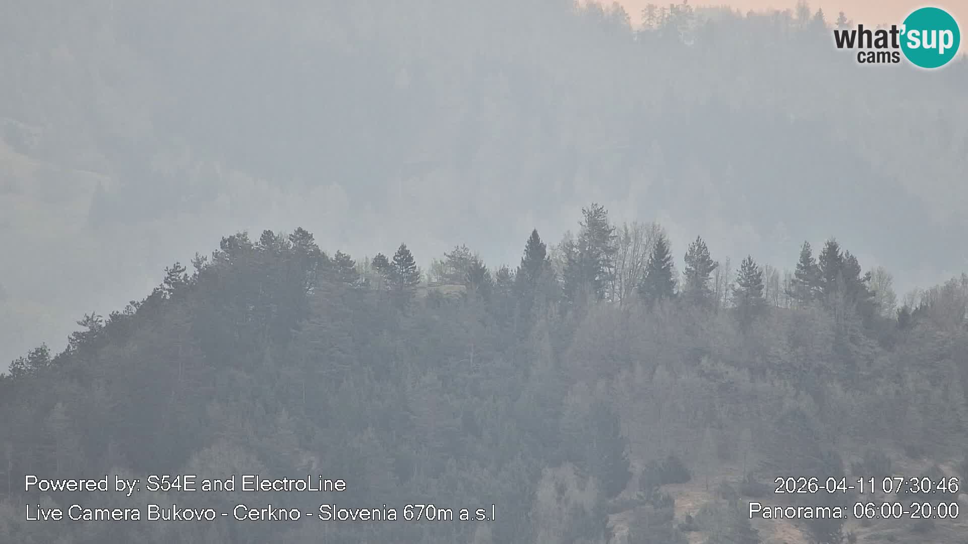 Web kamera Bukovo – Baška grapa | Cerkno | Slovenija