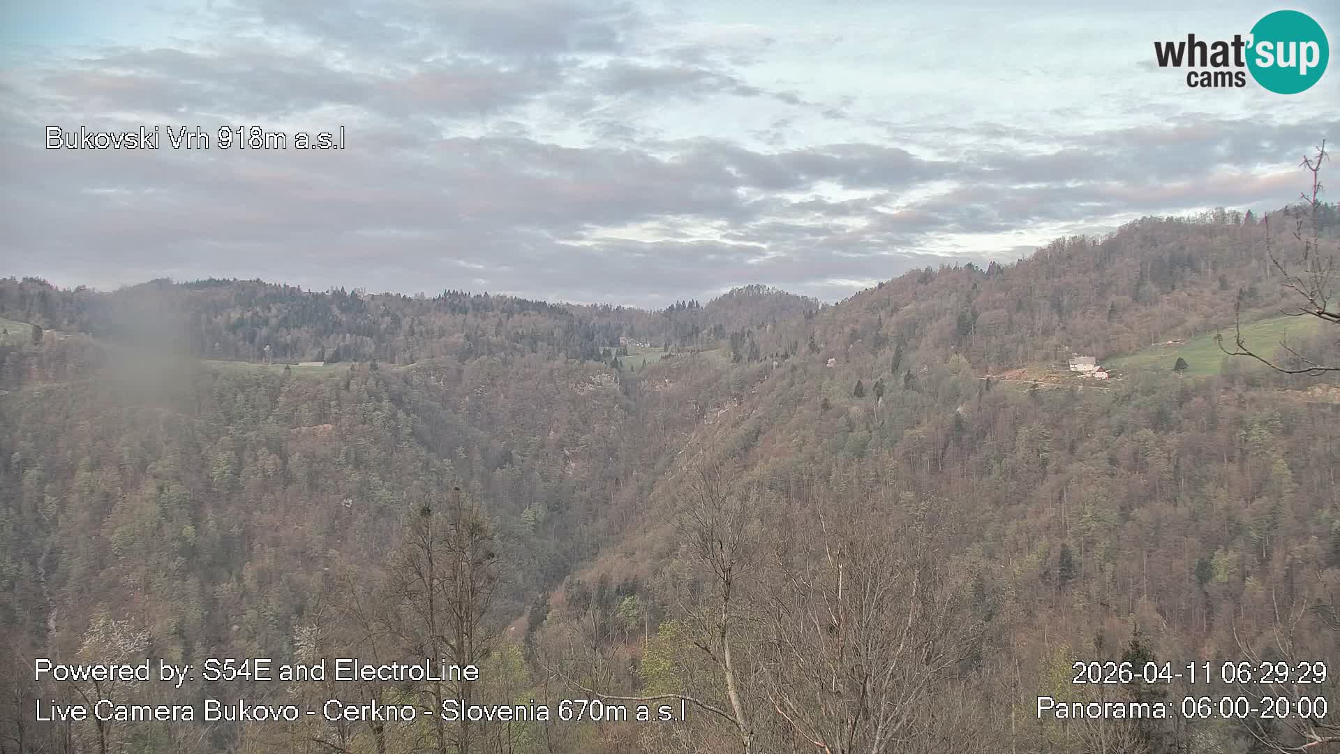 Bukovo Webcam – Baška grapa | Cerkno | Slowenien