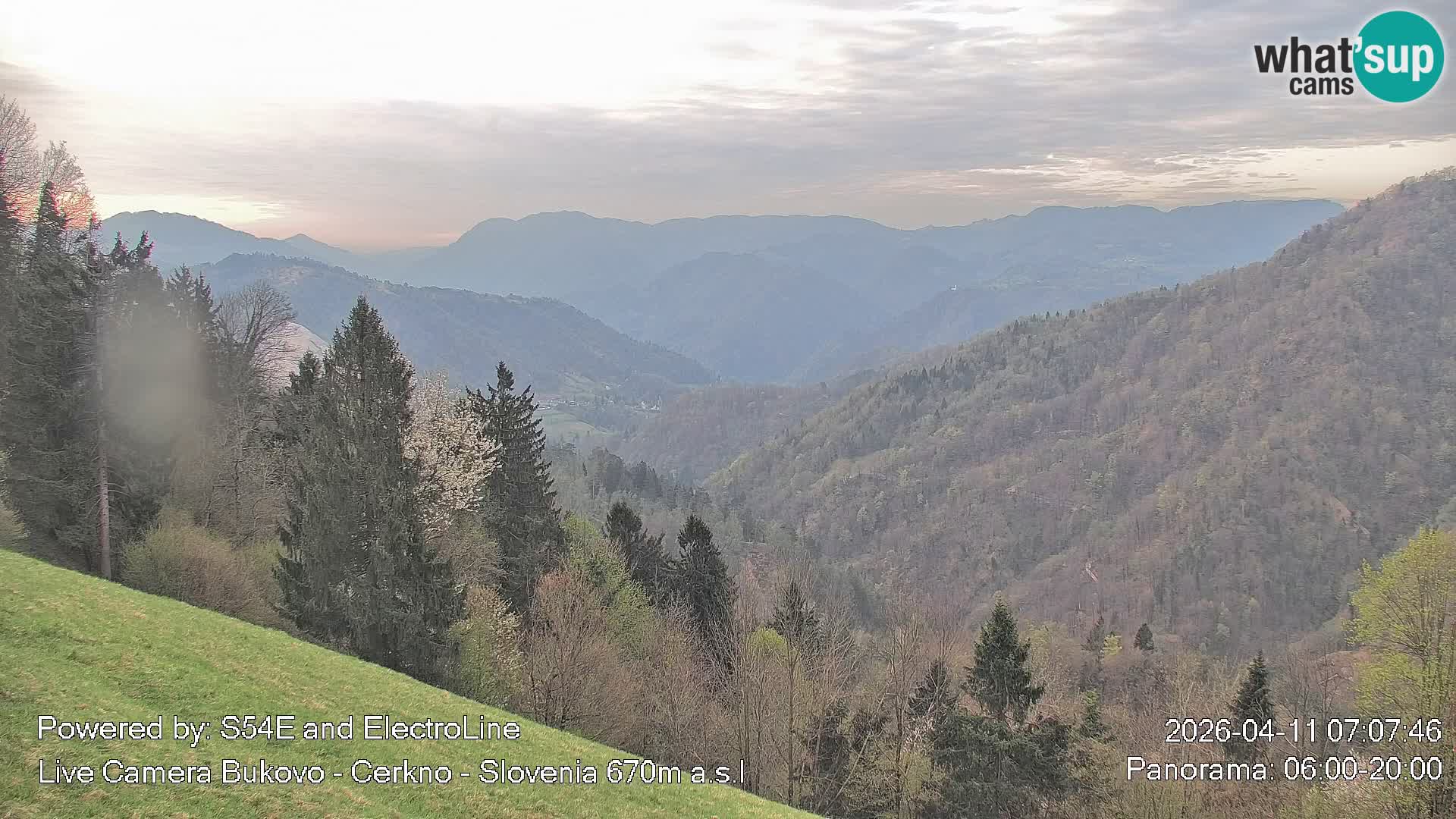 Webcam Bukovo – Baška grapa | Cerkno | Slovenia