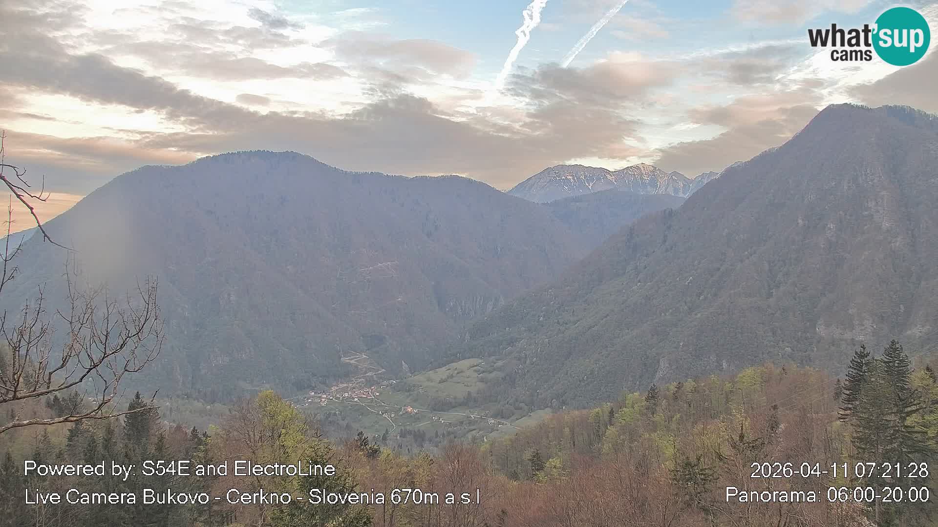 Webcam Bukovo – Baška grapa | Cerkno | Slovenia