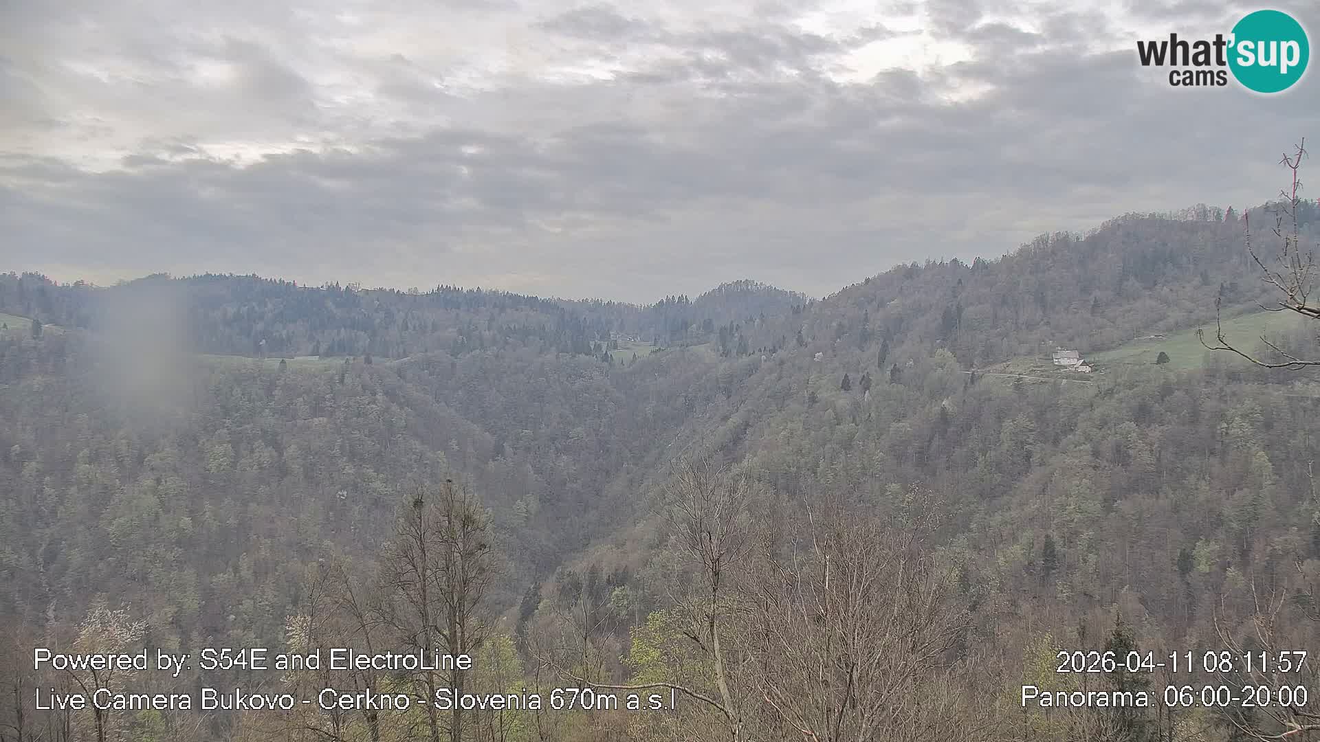 Webcam en vivo Bukovo – Baška grapa | Cerkno | Eslovenia