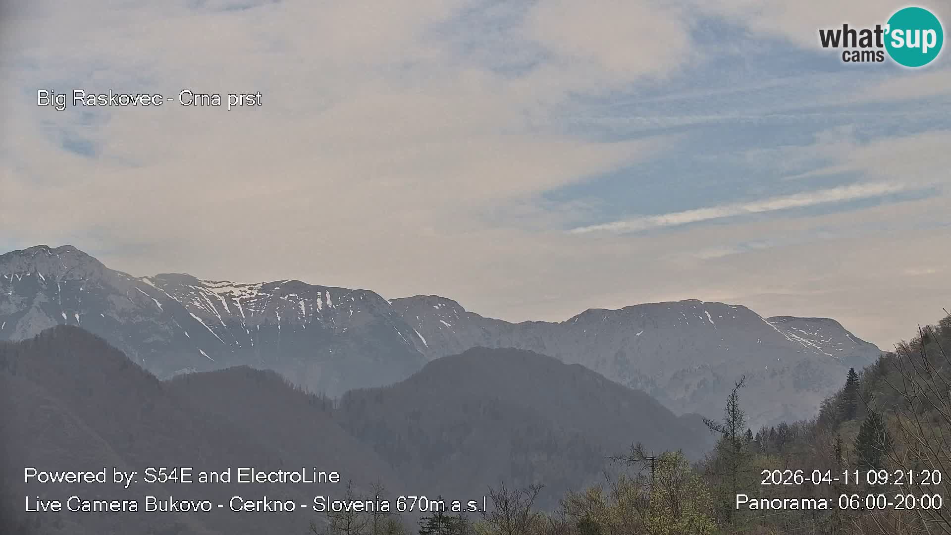 Webcam en vivo Bukovo – Baška grapa | Cerkno | Eslovenia