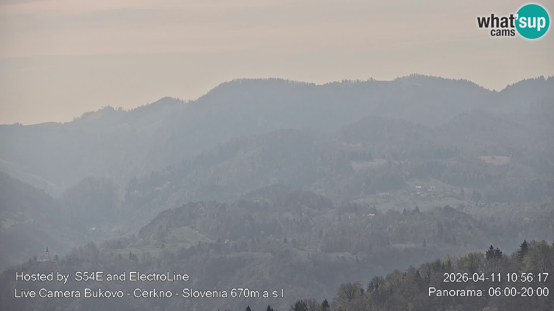 Web kamera Bukovo – Baška grapa | Cerkno | Slovenija