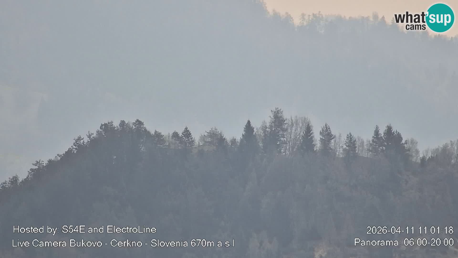 Web kamera Bukovo – Baška grapa | Cerkno | Slovenija