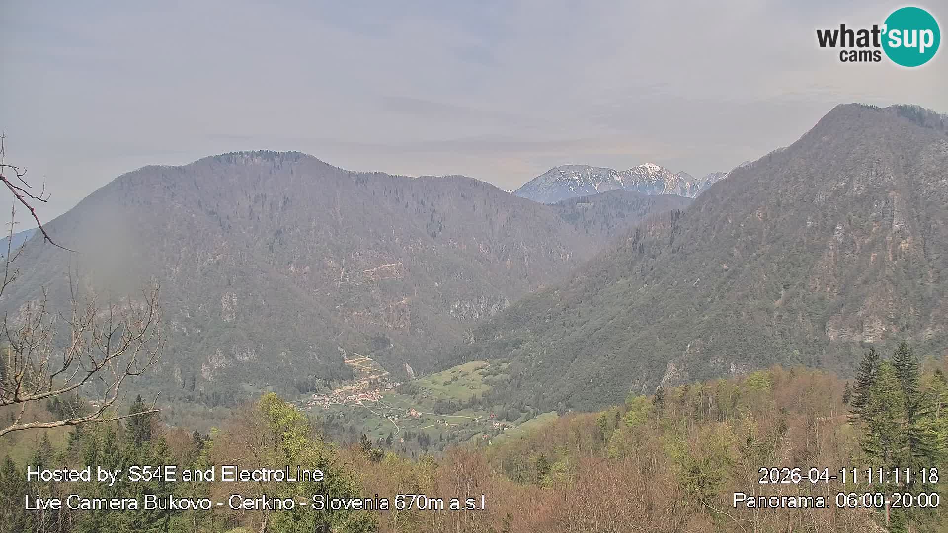 Webcam Bukovo – Baška grapa | Cerkno | Slovenia