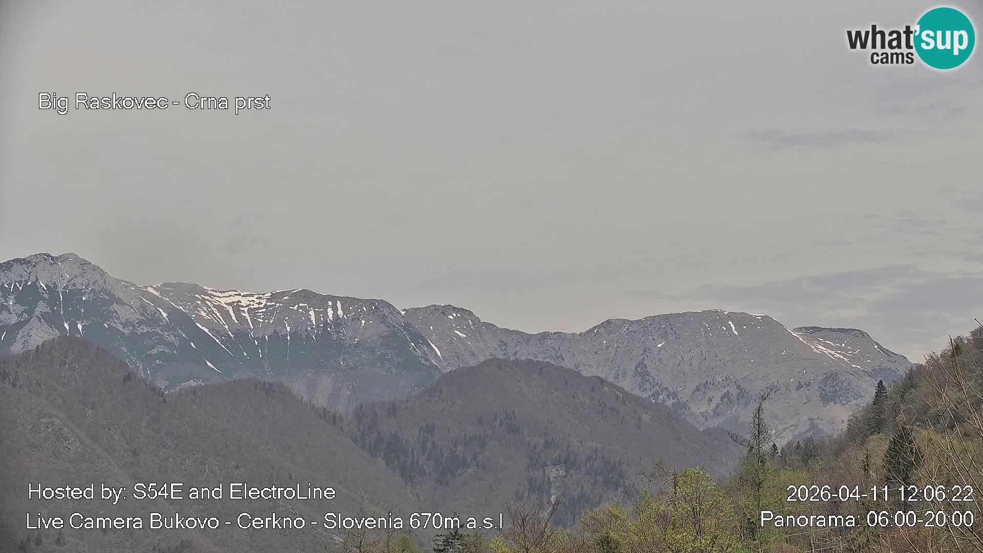 Bukovo Webcam – Baška grapa | Cerkno | Slowenien