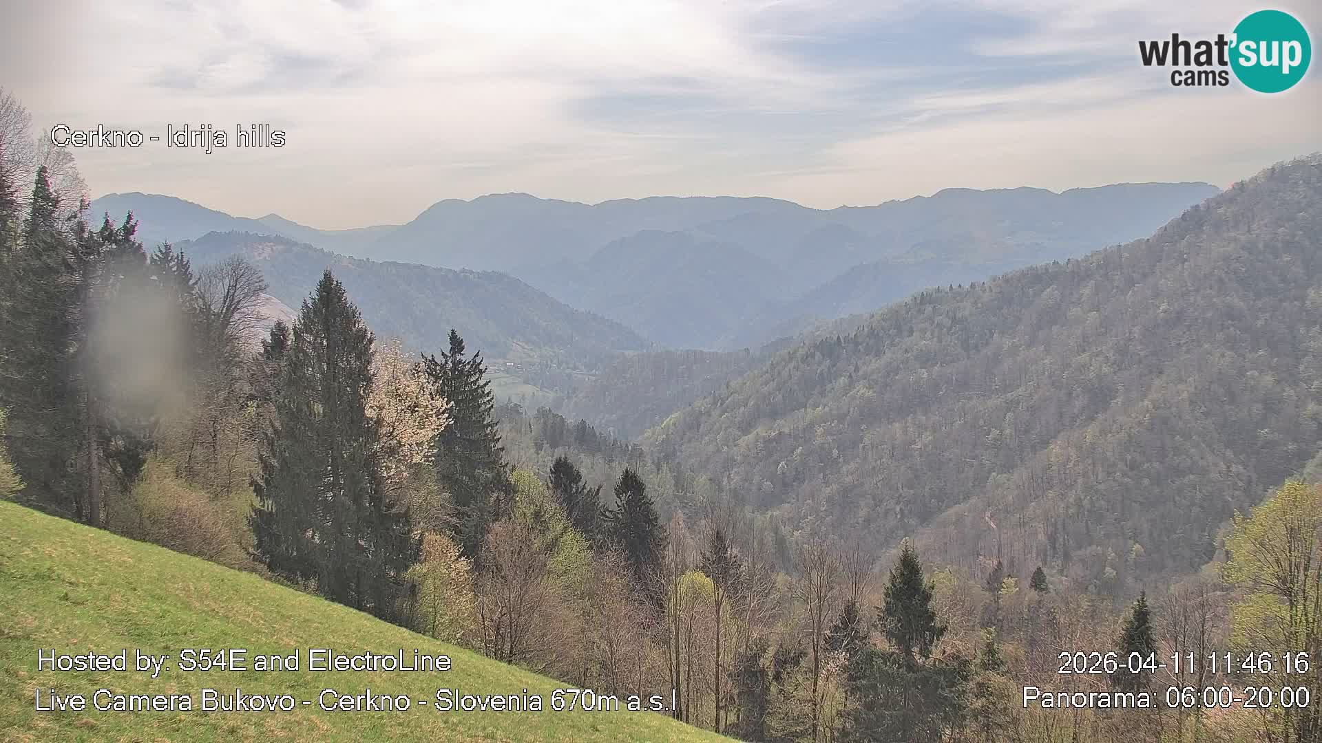 Webcam Bukovo – Baška grapa | Cerkno | Slovenia