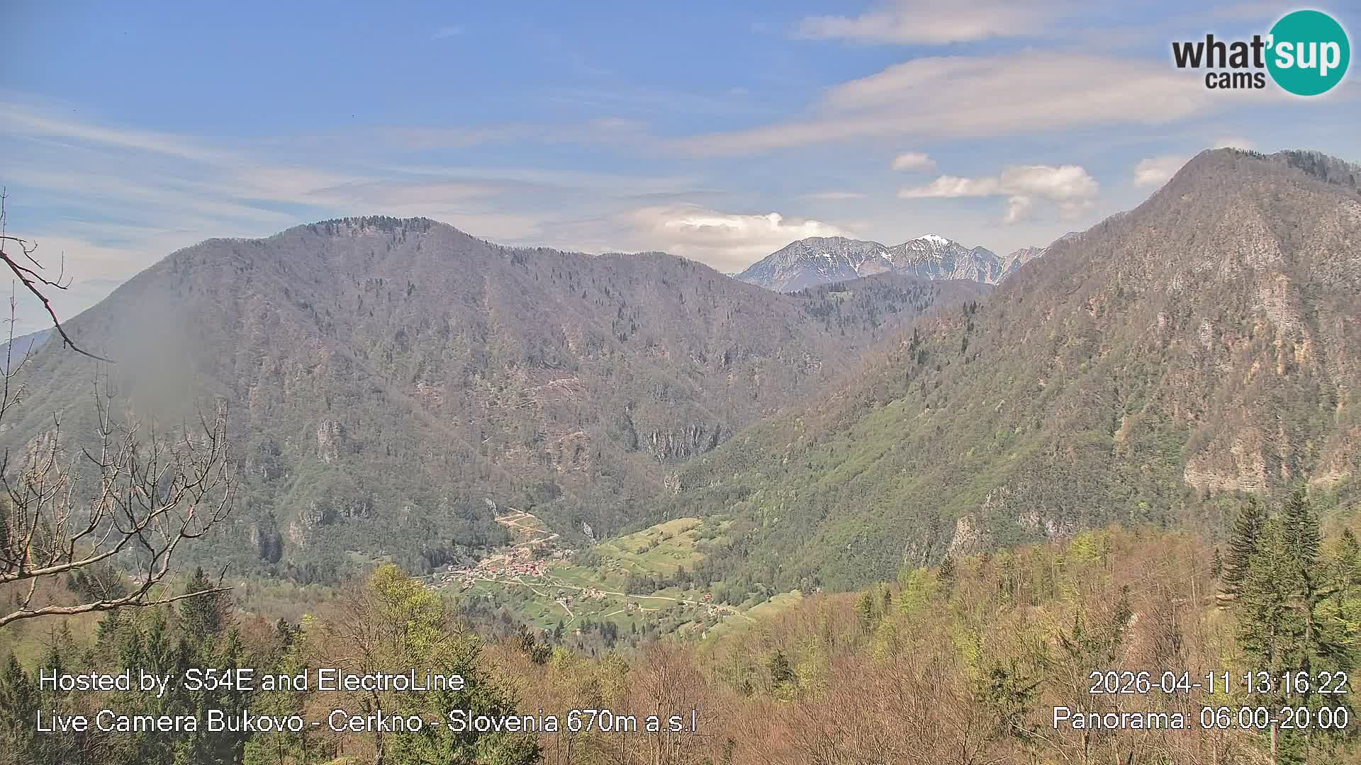 Webcam Bukovo – Baška grapa | Cerkno | Slovenia