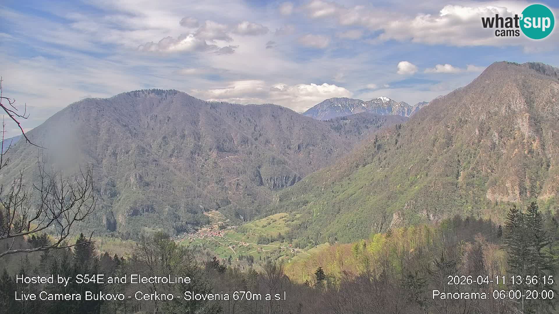 Bukovo Webcam – Baška grapa | Cerkno | Slowenien