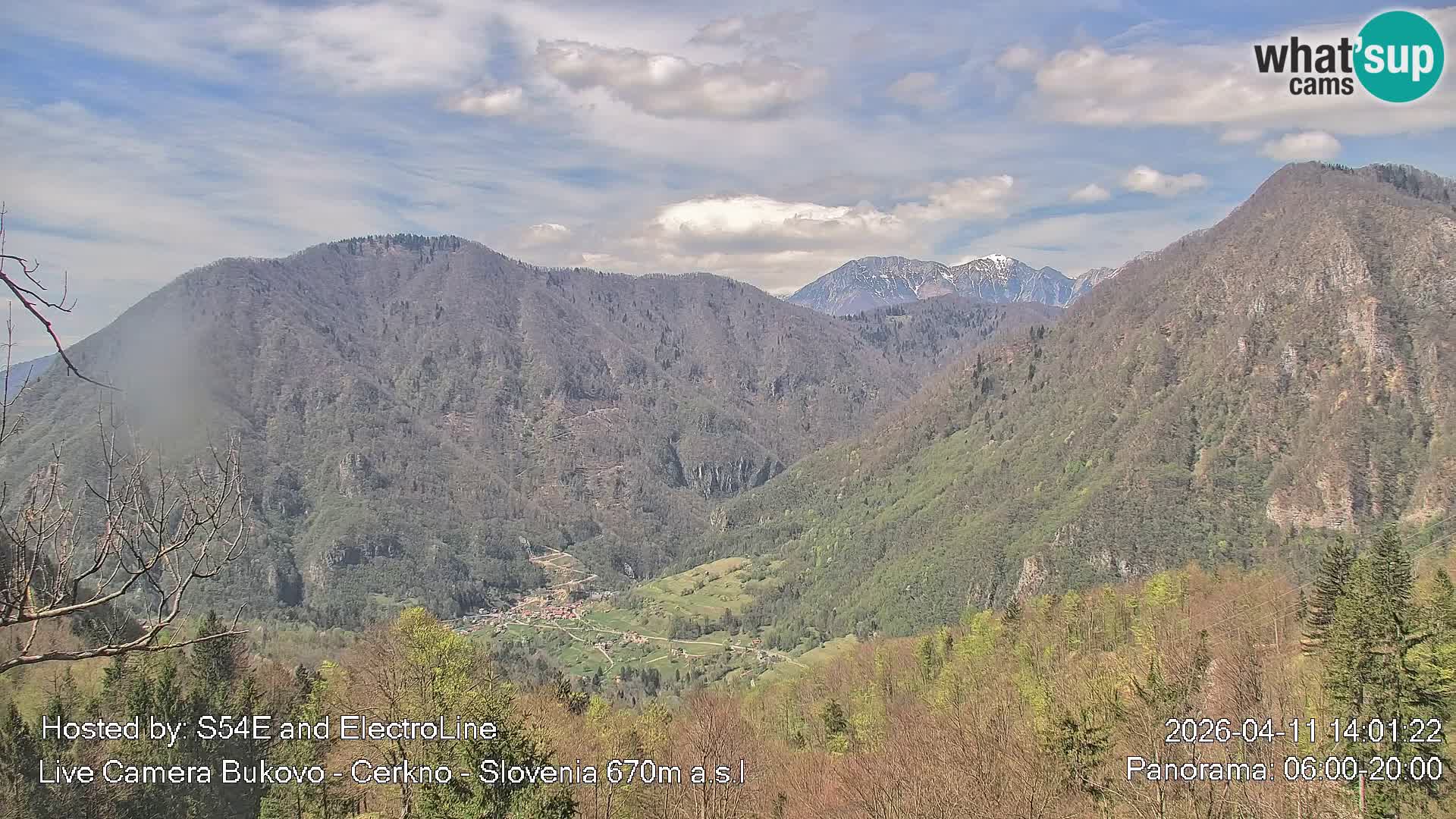 Bukovo Webcam – Baška grapa | Cerkno | Slowenien