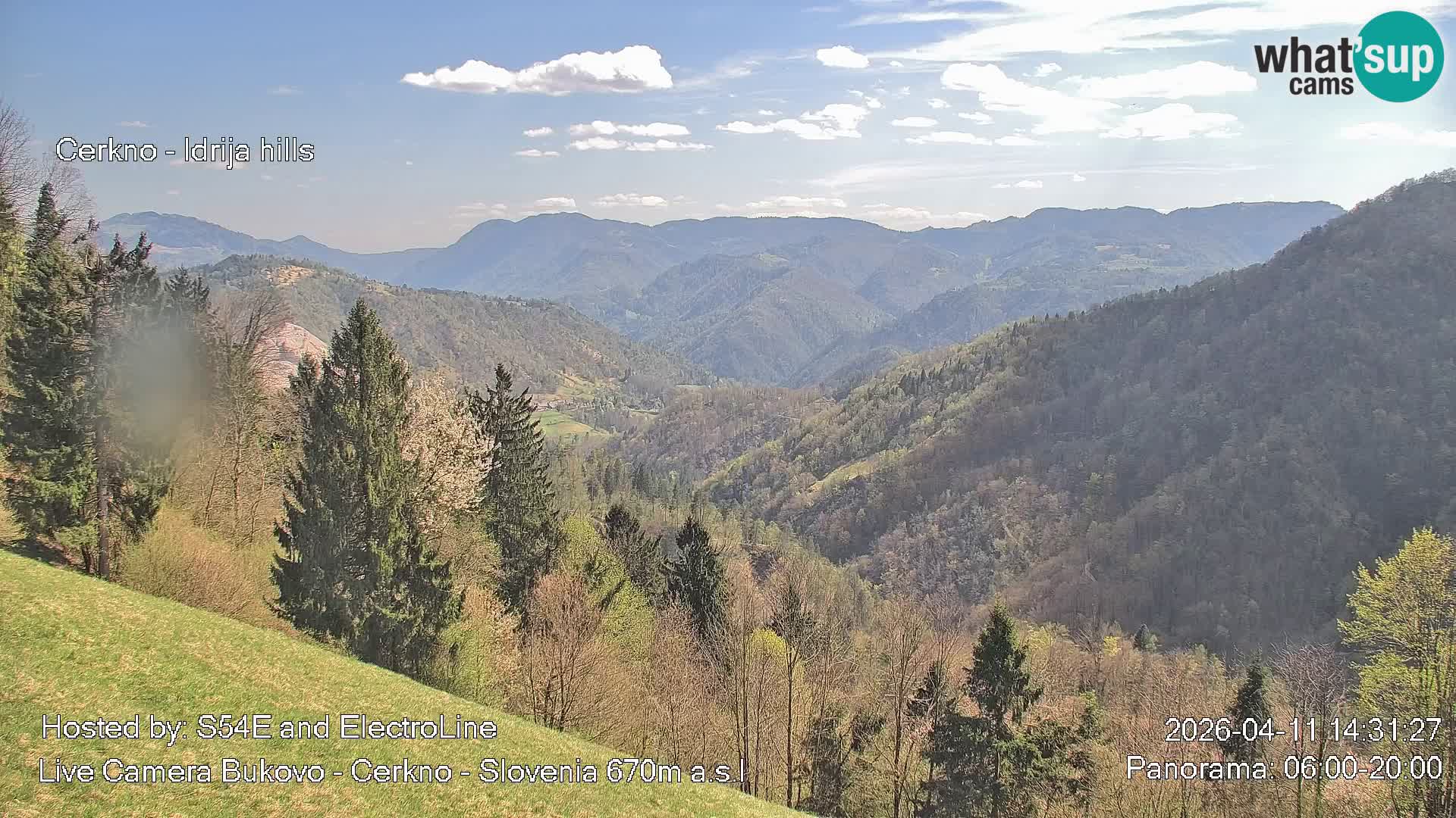 Webcam en vivo Bukovo – Baška grapa | Cerkno | Eslovenia