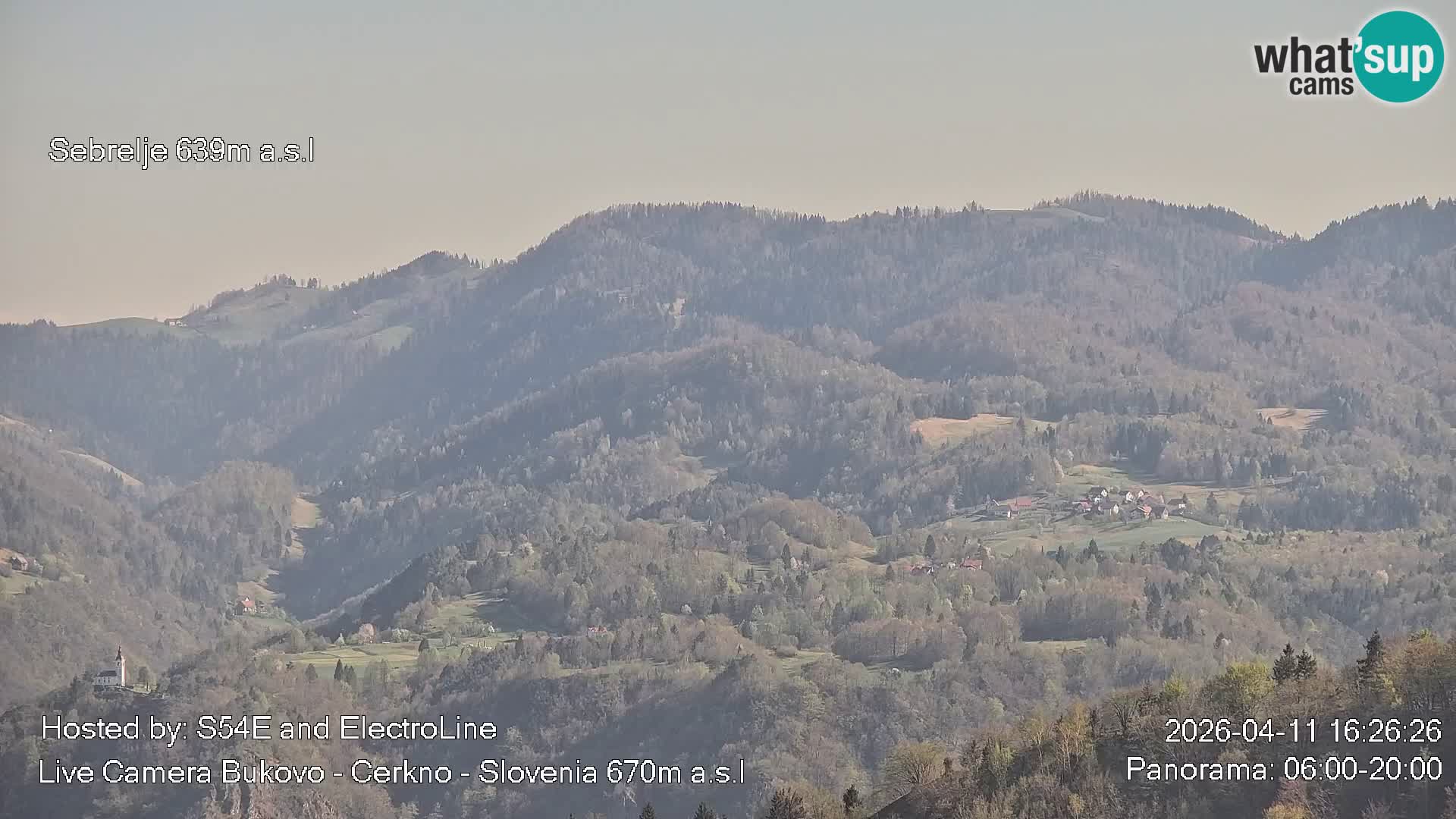 Bukovo Webcam – Baška grapa | Cerkno | Slowenien