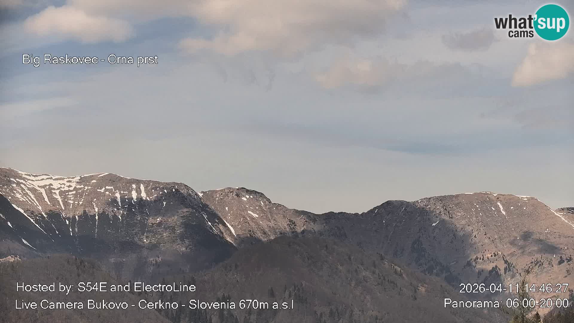 Webcam Bukovo – Baška grapa | Cerkno | Slovenia