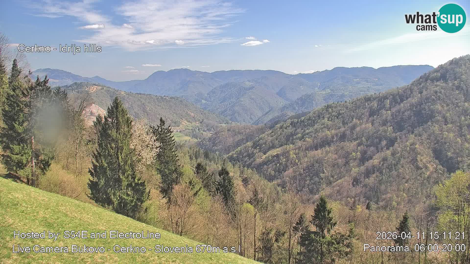Webcam Bukovo – Baška grapa | Cerkno | Slovenia