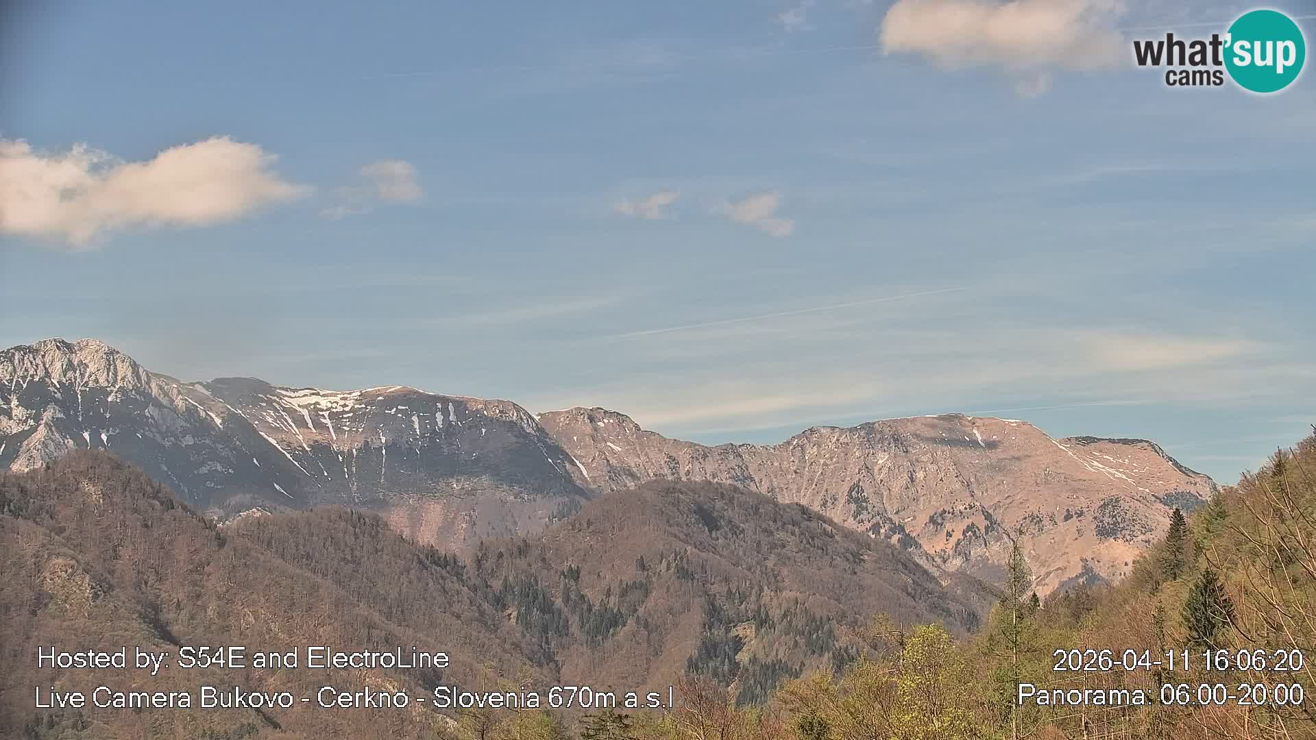 Webcam Bukovo – Baška grapa | Cerkno | Slovenia