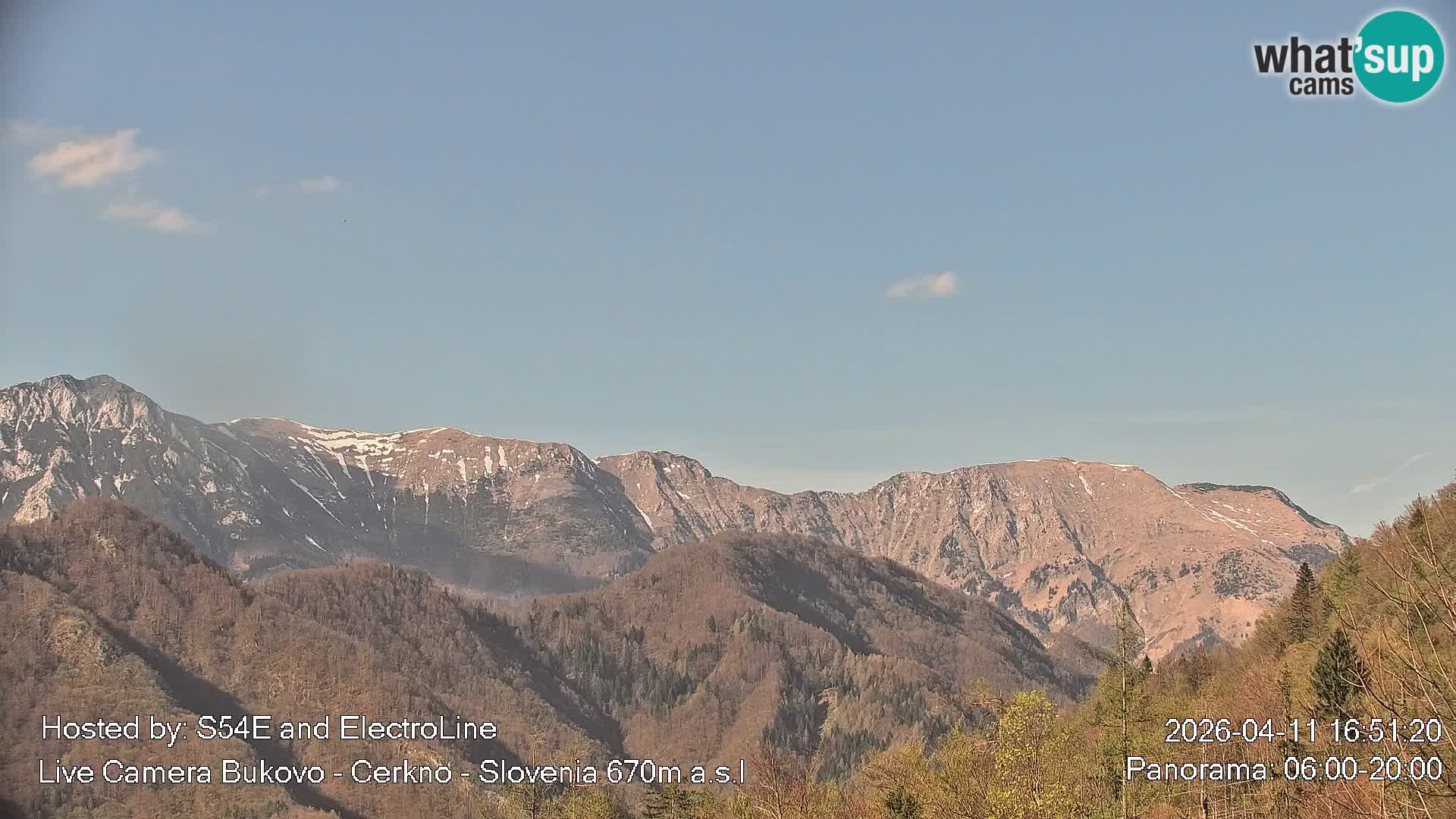 Bukovo Webcam – Baška grapa | Cerkno | Slowenien