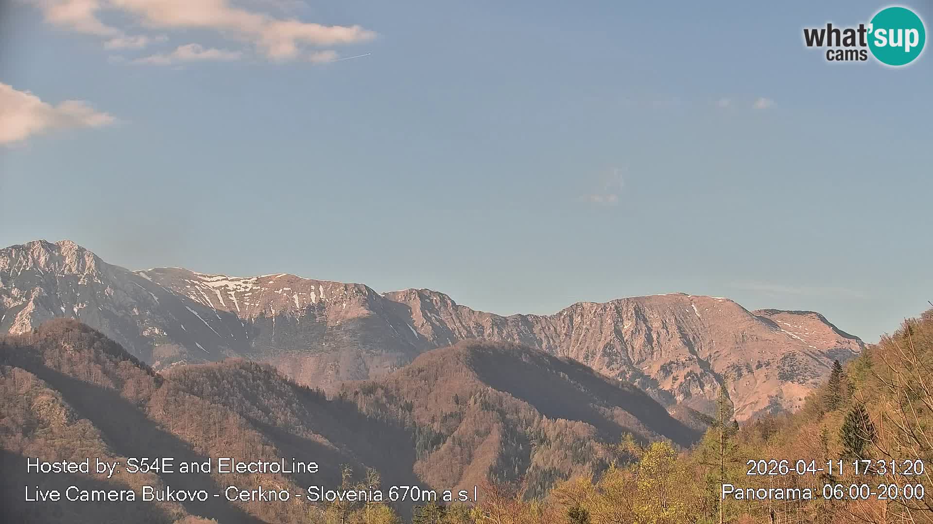 Bukovo Webcam – Baška grapa | Cerkno | Slowenien