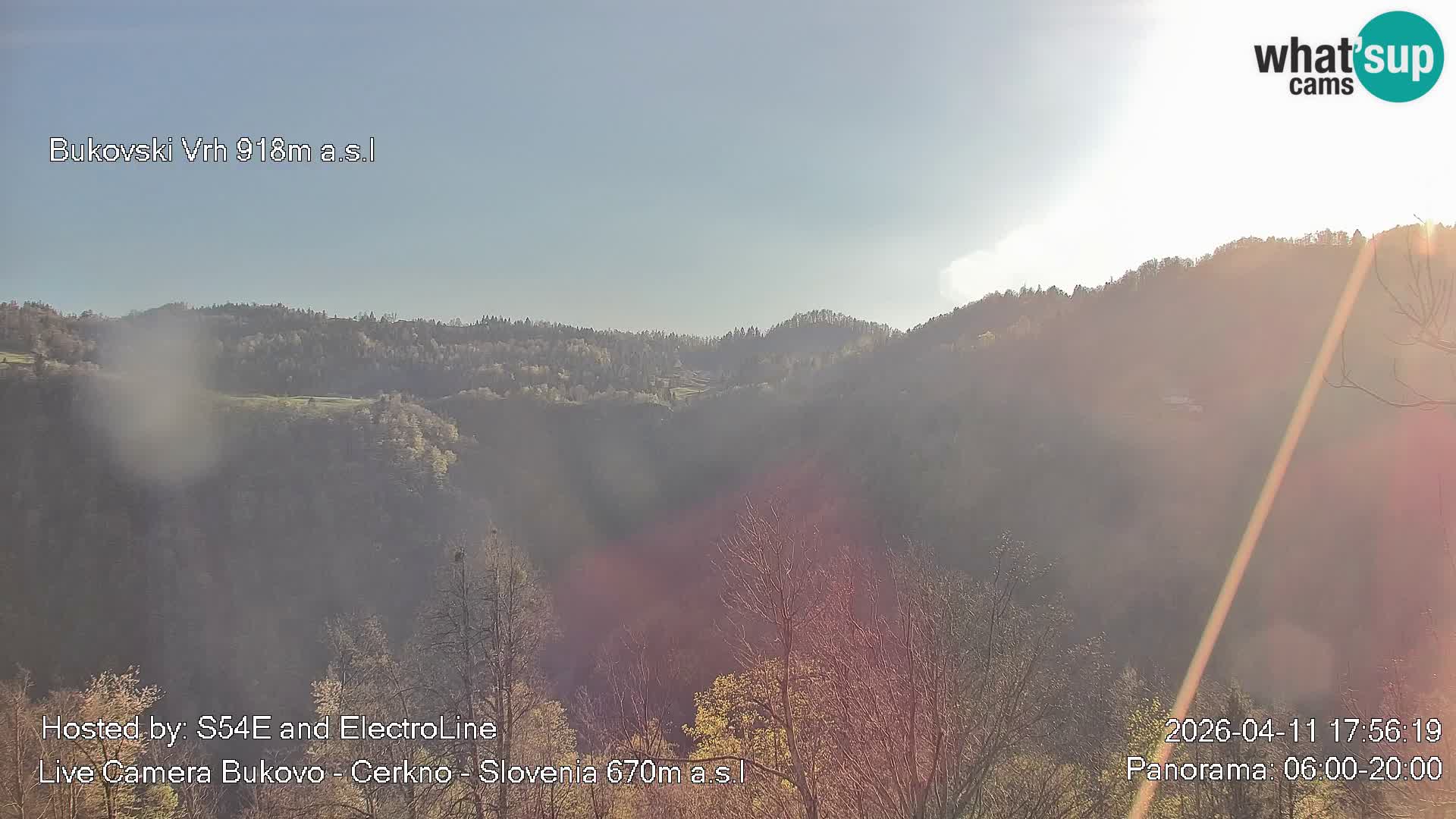 Webcam Bukovo – Baška grapa | Cerkno | Slovenia