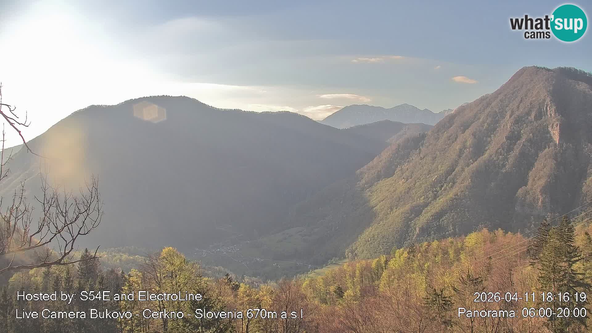 Webcam Bukovo – Baška grapa | Cerkno | Slovenia