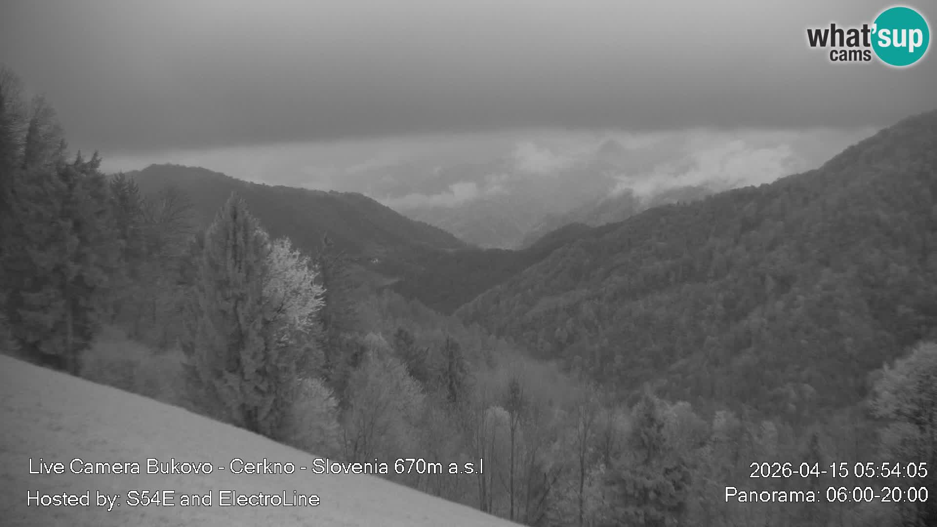 Webcam Bukovo – Baška grapa | Cerkno | Slovénie
