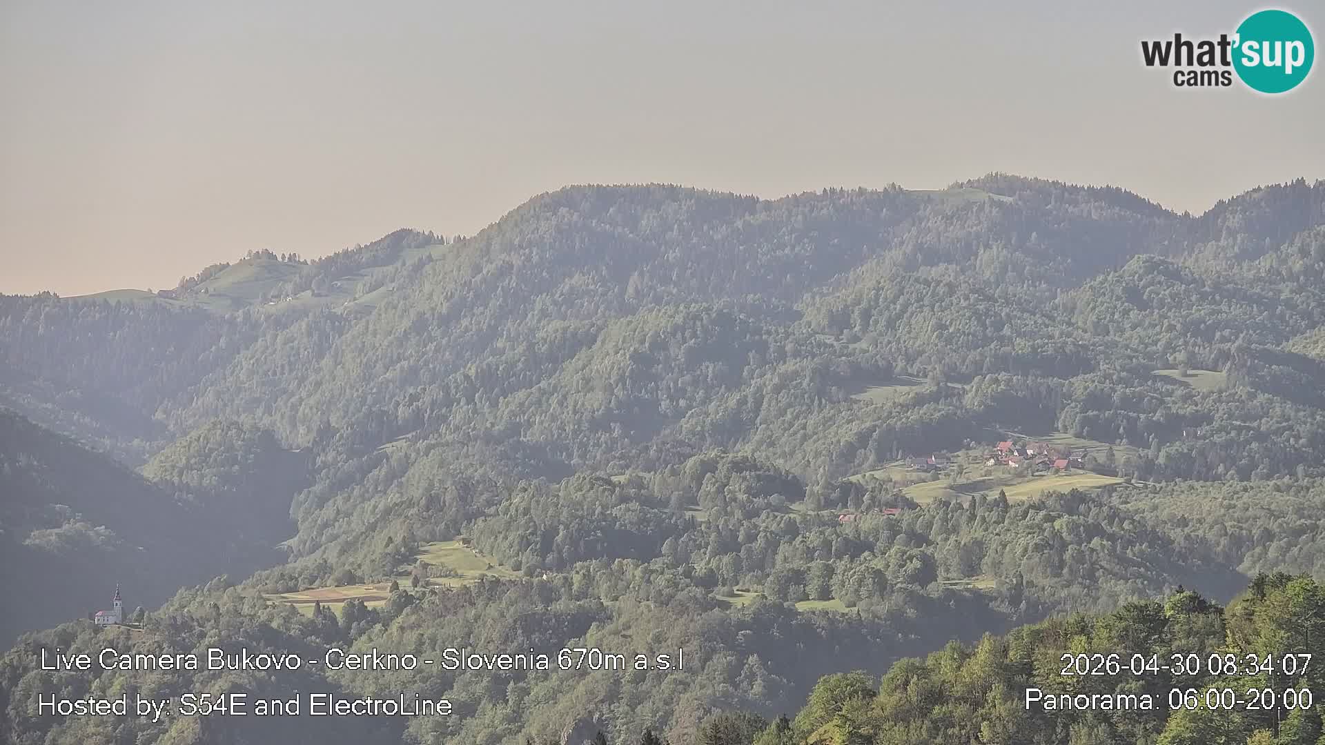 Webcam Bukovo – Baška grapa | Cerkno | Slovénie