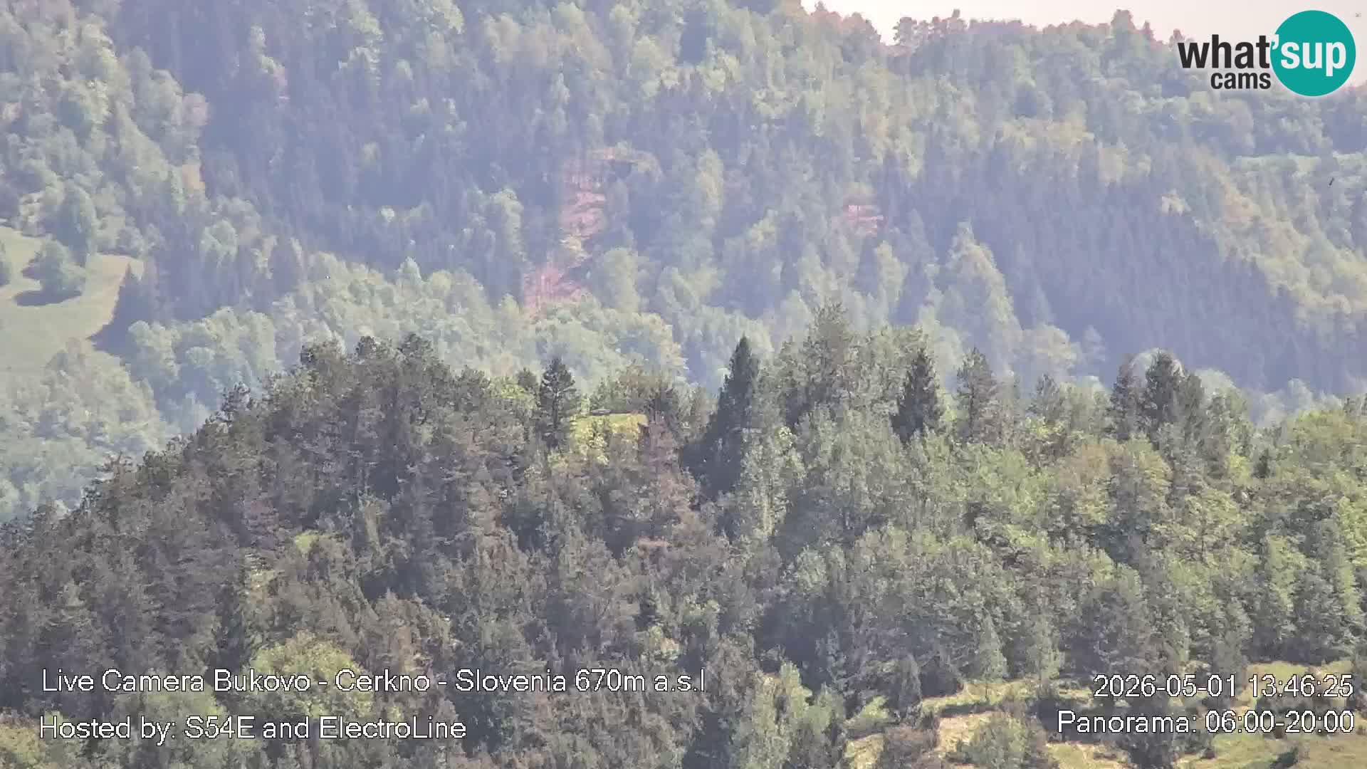 Webcam Bukovo – Baška grapa | Cerkno | Slovénie