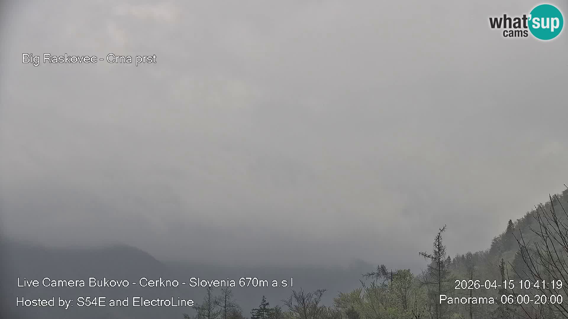 Bukovo Webcam – Baška grapa | Cerkno | Slowenien