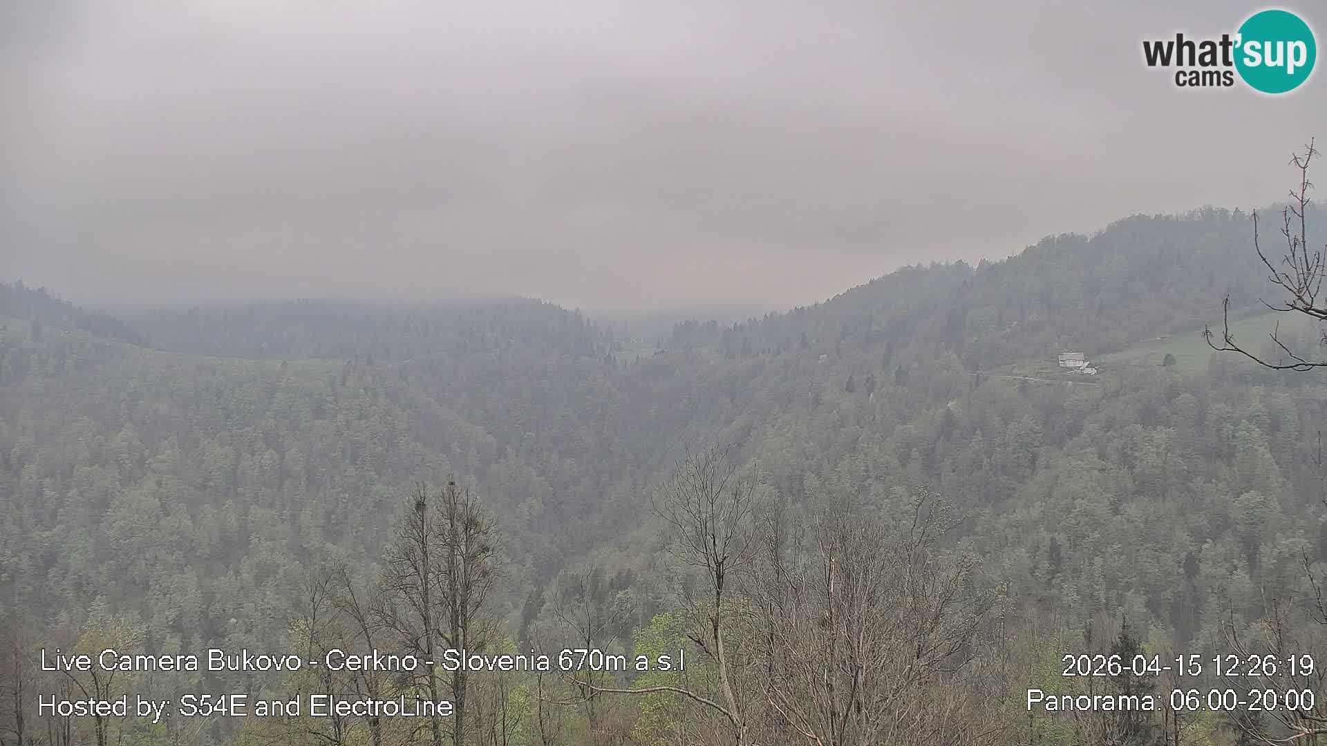 Webcam Bukovo – Baška grapa | Cerkno | Slovenia