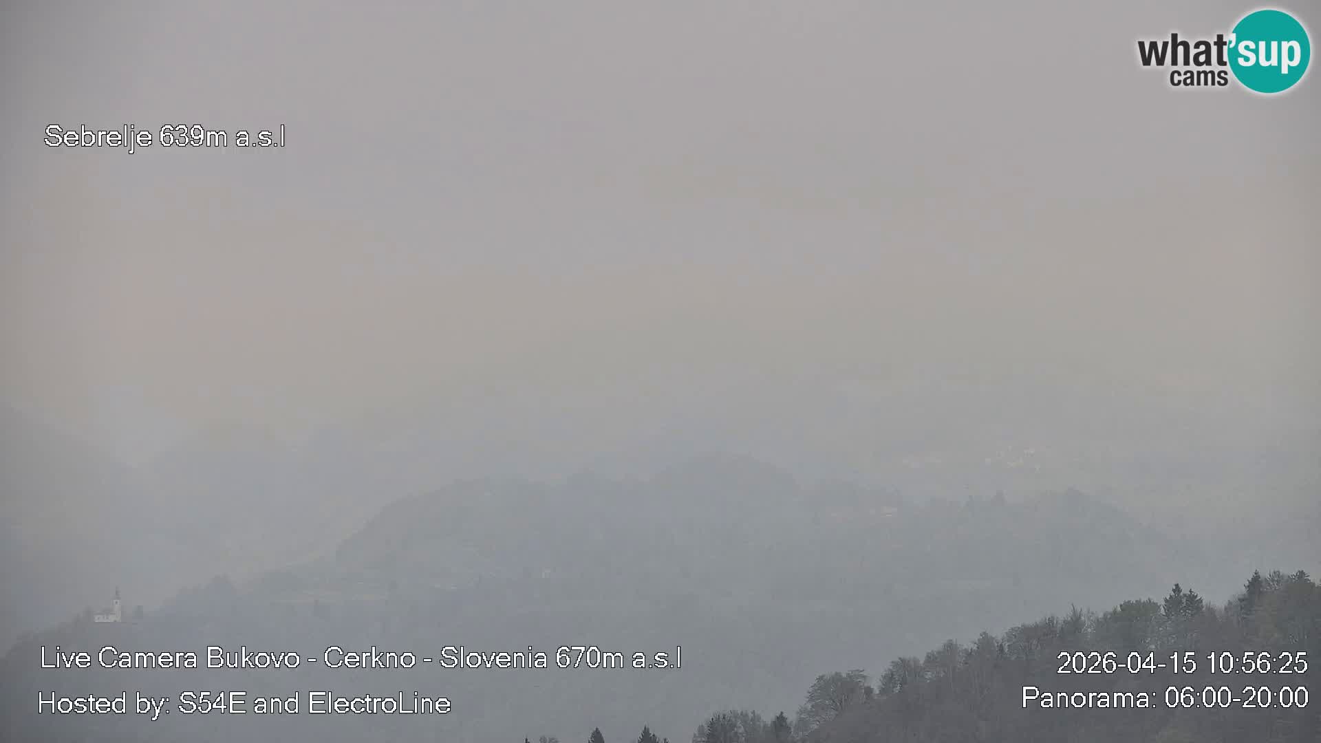 Web kamera Bukovo – Baška grapa | Cerkno | Slovenija
