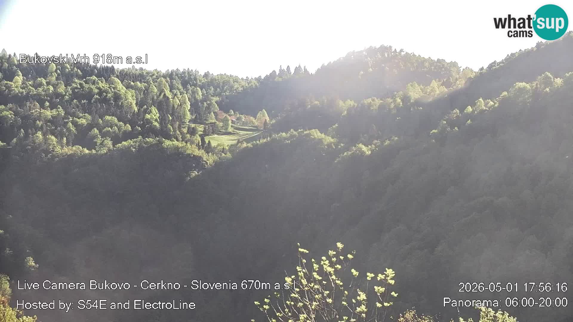 Webcam Bukovo – Baška grapa | Cerkno | Slovenia