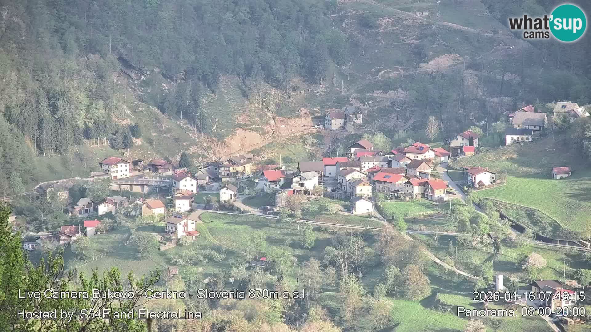 Webcam Bukovo – Baška grapa | Cerkno | Slovenia