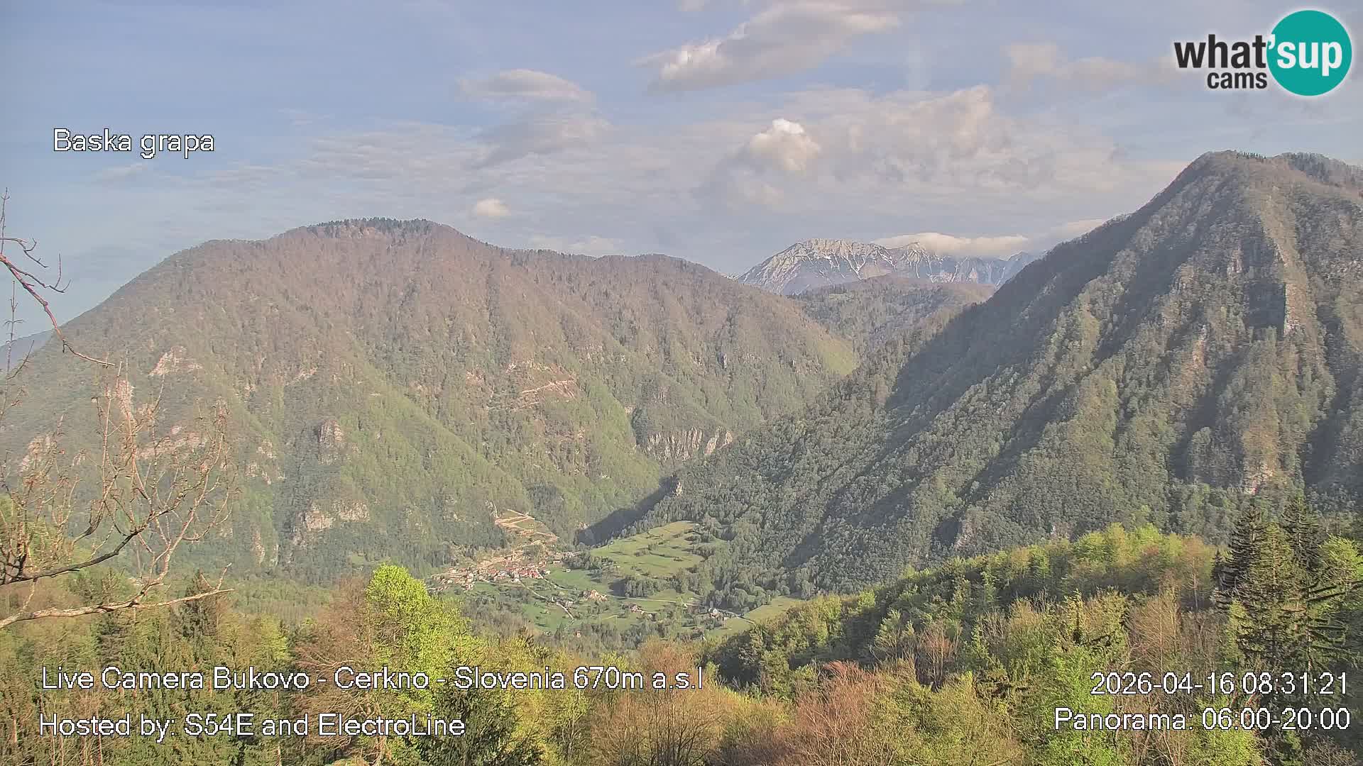 Kamera Bukovo – Baška grapa | Cerkno