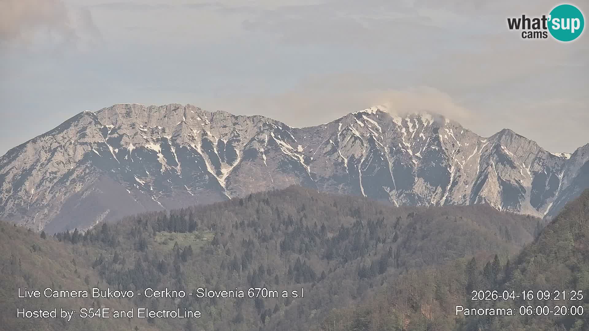 Webcam Bukovo – Baška grapa | Cerkno | Slovénie
